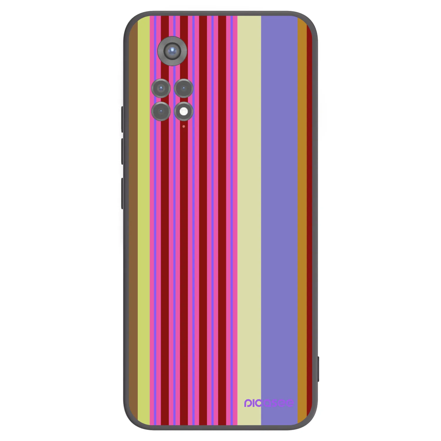Picasee silikonowe czarne etui na Xiaomi Redmi Note 11S 5G - Late checkout