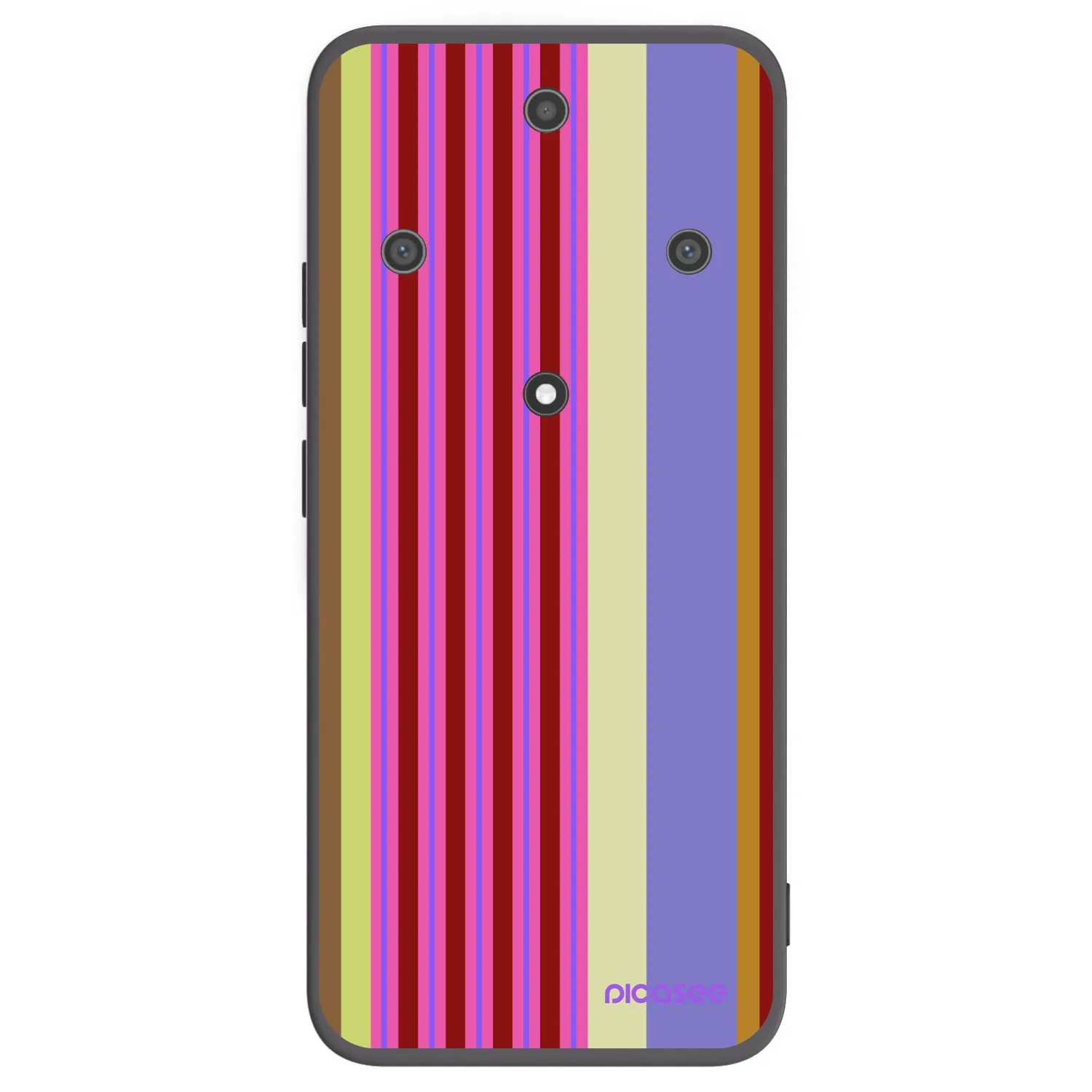 Picasee silikonowe czarne etui na Honor Magic5 Lite 5G - Late checkout