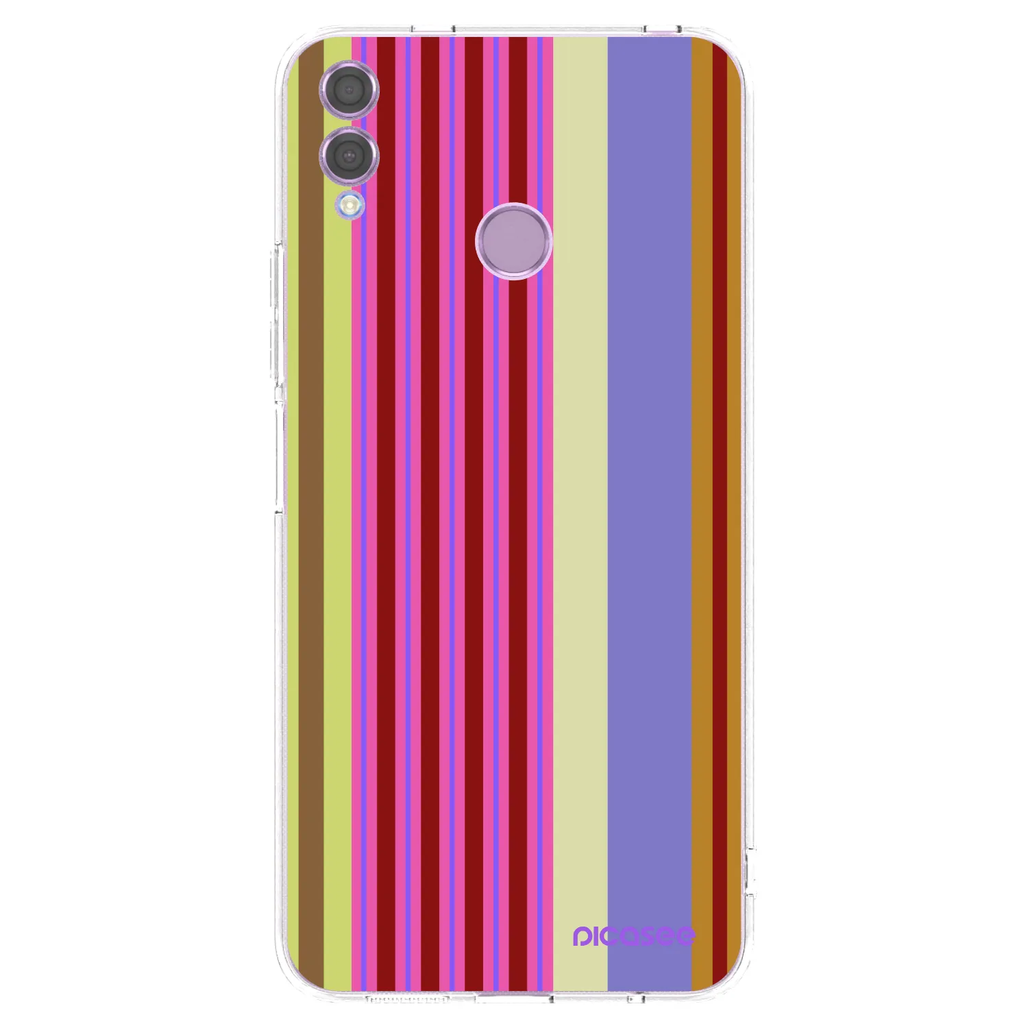 Picasee silikonowe przeźroczyste etui na Honor 8X - Late checkout