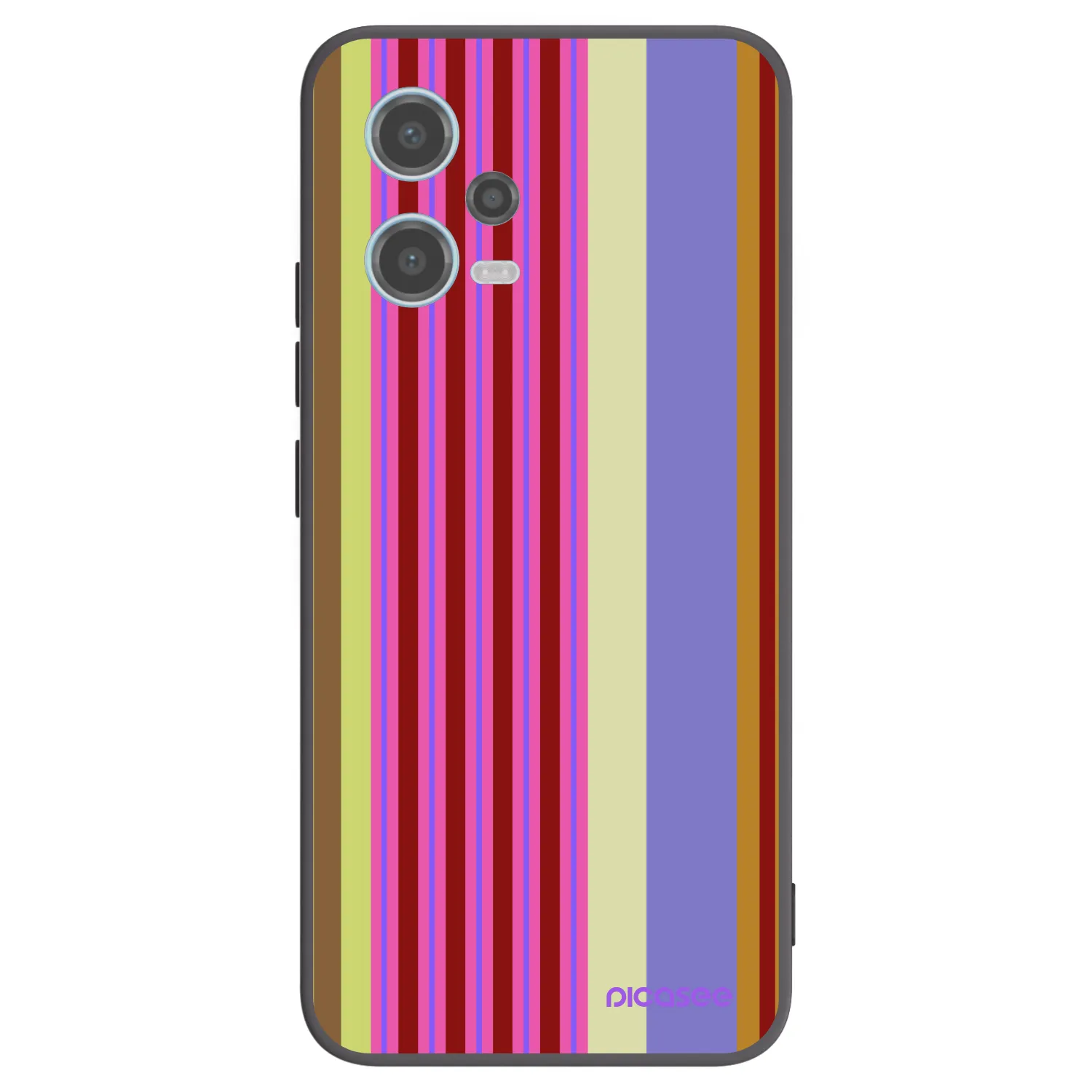 Picasee silikonowe czarne etui na Xiaomi Redmi Note 12 5G - Late checkout