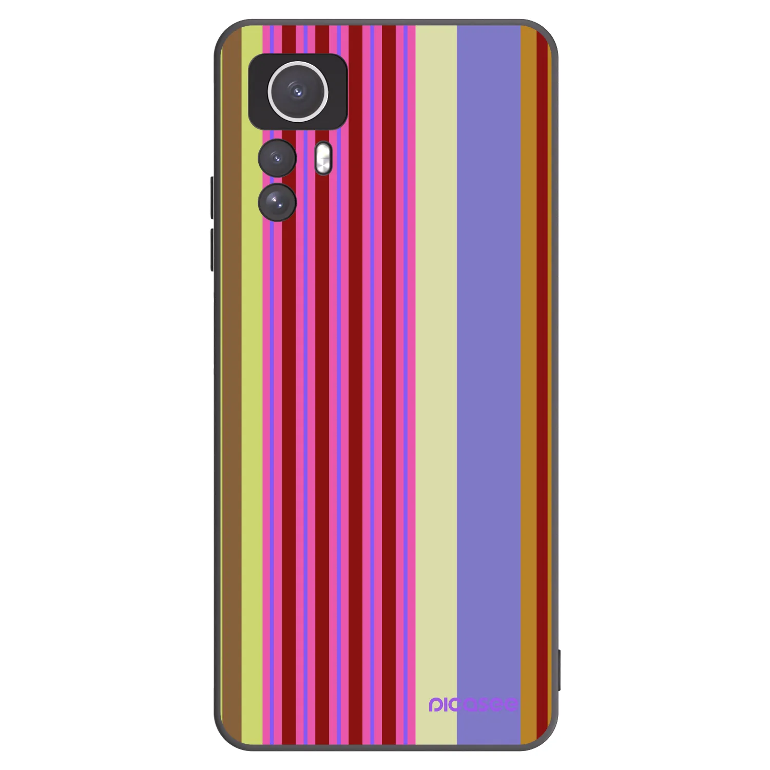 Picasee silikonowe czarne etui na Xiaomi Redmi Note 12S - Late checkout