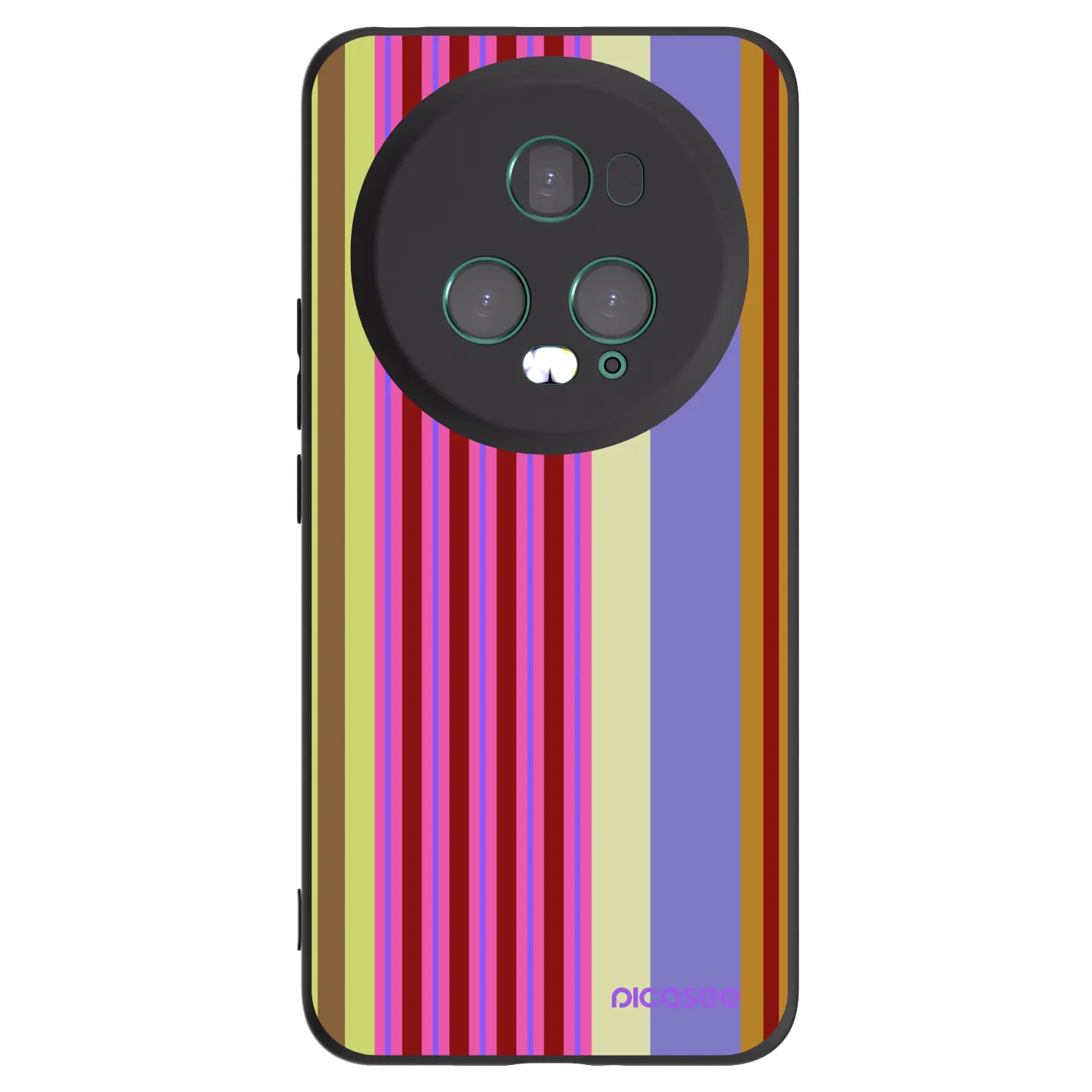 Picasee silikonowe czarne etui na Honor Magic5 Pro - Late checkout
