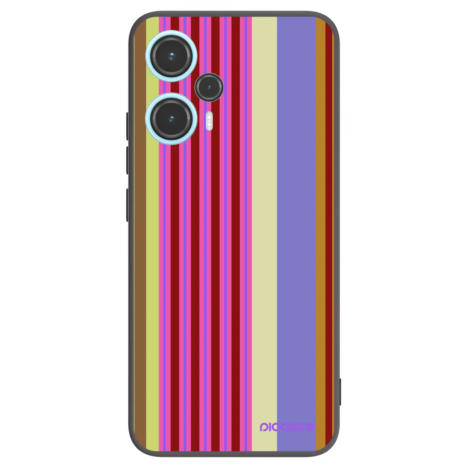 Picasee silikonowe czarne etui na Xiaomi Poco F5 - Late checkout