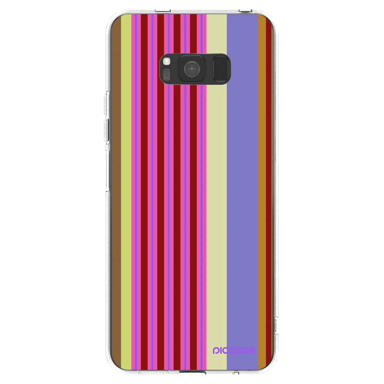 Picasee silikonowe przeźroczyste etui na Samsung Galaxy S8 G950F - Late checkout