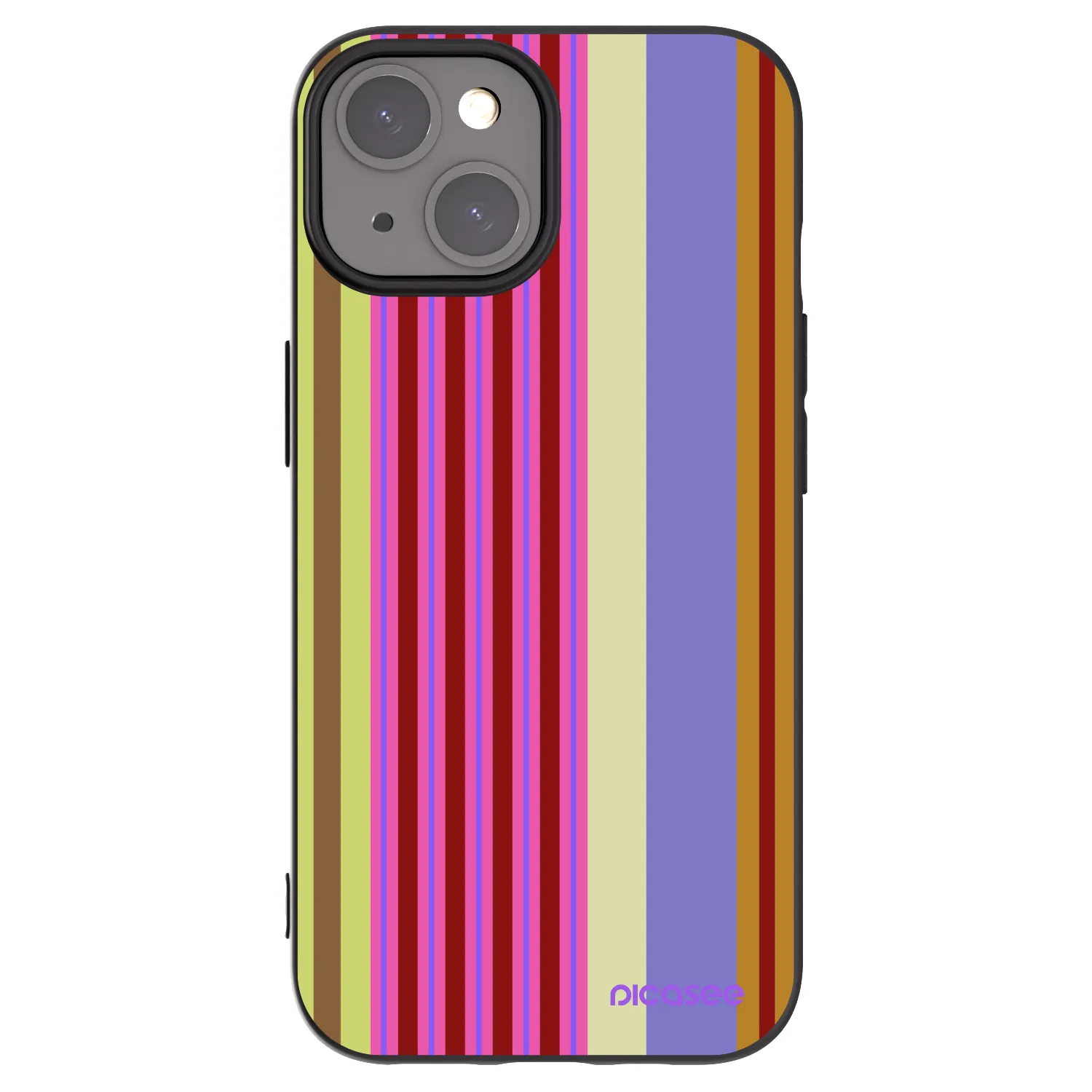 Picasee silikonowe czarne etui na Apple iPhone 15 - Late checkout