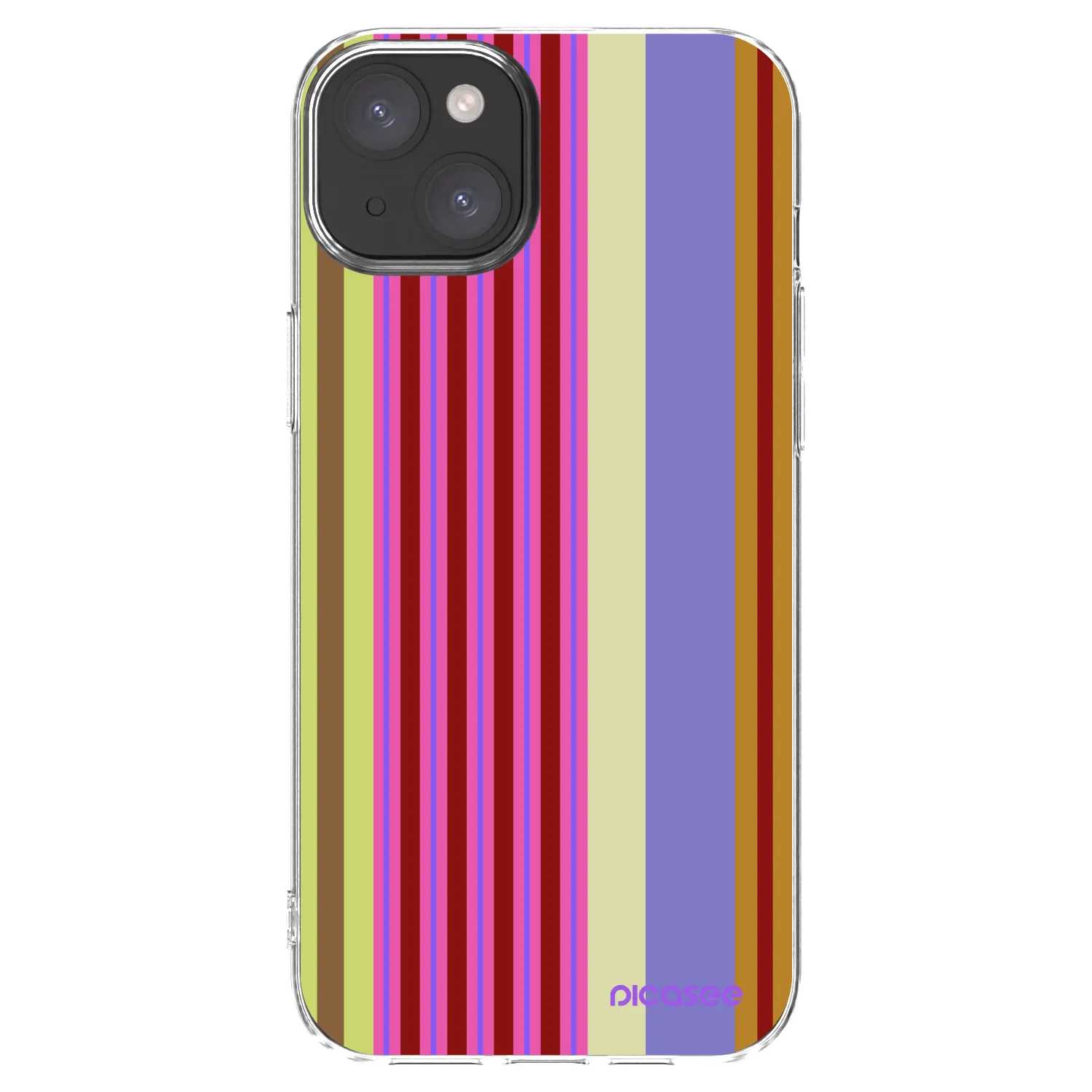 Picasee silikonowe przeźroczyste etui na Apple iPhone 15 Plus - Late checkout