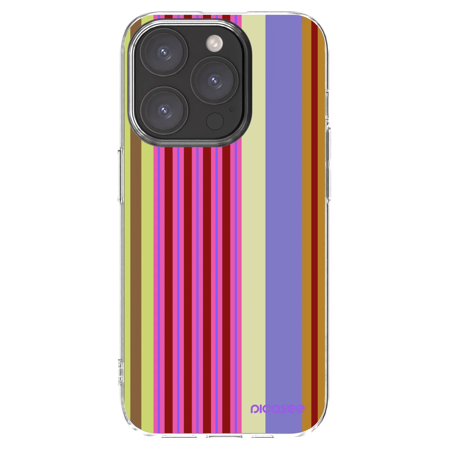 Picasee silikonowe przeźroczyste etui na Apple iPhone 15 Pro - Late checkout