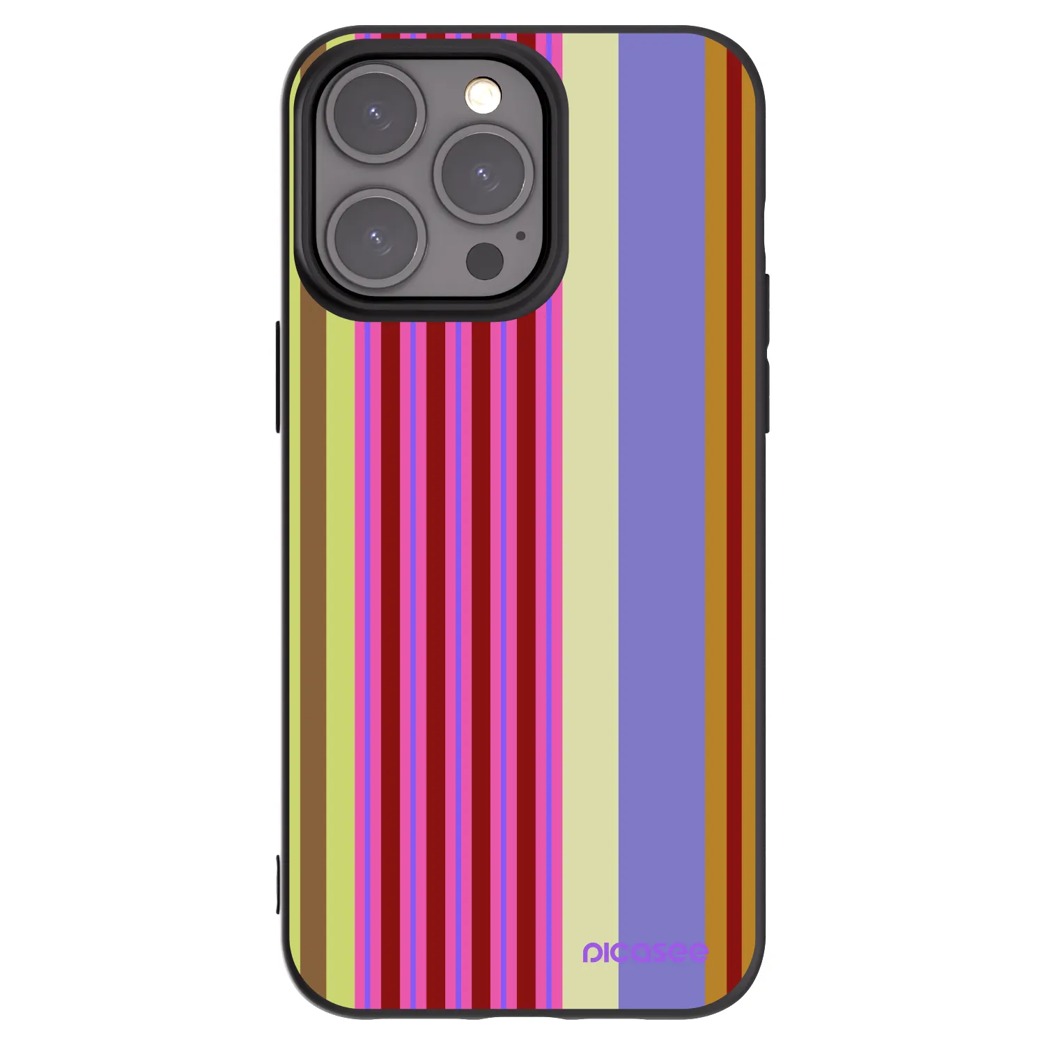 Picasee silikonowe czarne etui na Apple iPhone 15 Pro Max - Late checkout