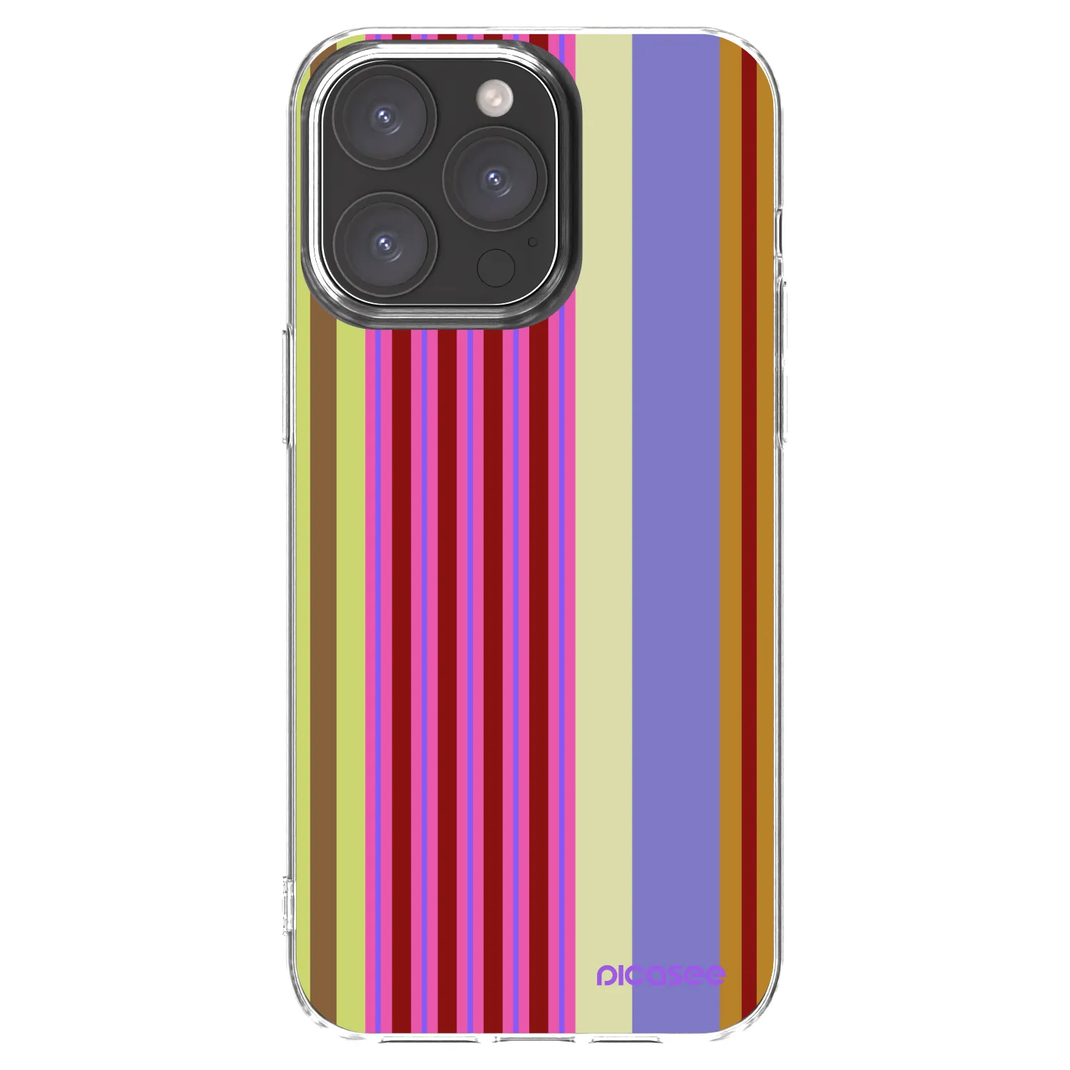 Picasee silikonowe przeźroczyste etui na Apple iPhone 15 Pro Max - Late checkout