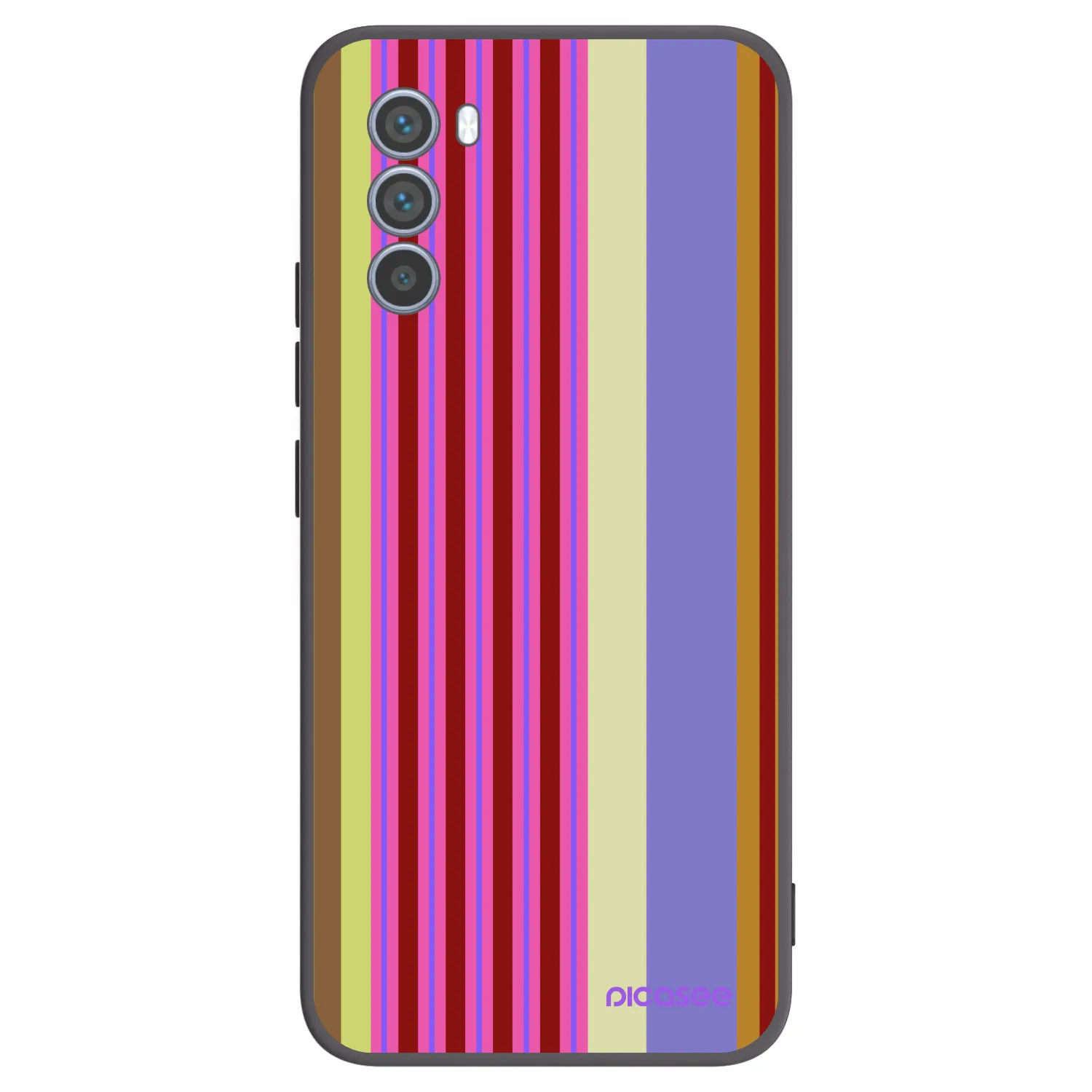 Picasee silikonowe czarne etui na Motorola Moto G62 - Late checkout