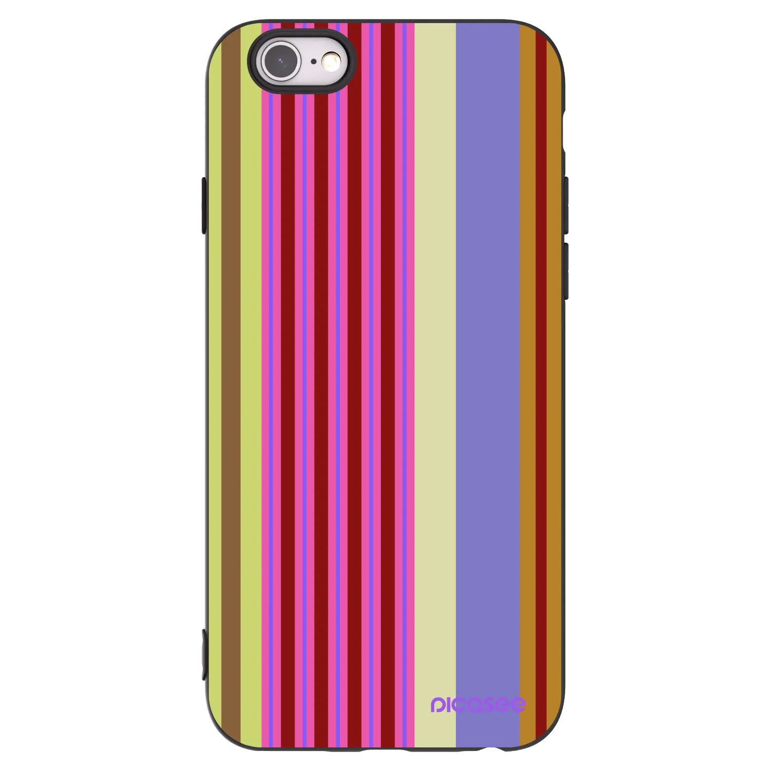 Picasee silikonowe czarne etui na Apple iPhone 6/6S - Late checkout