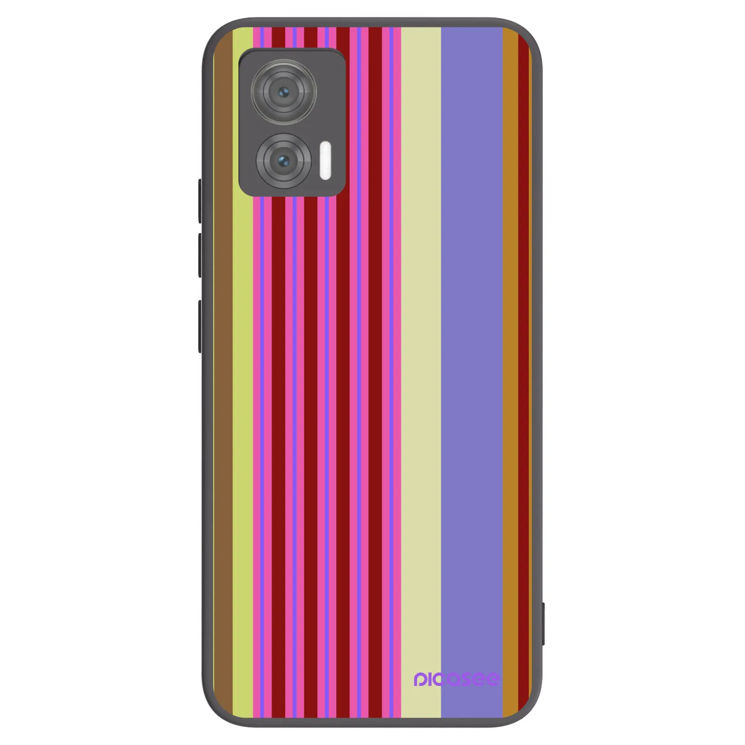 Picasee silikonowe czarne etui na Motorola Edge 30 Neo - Late checkout