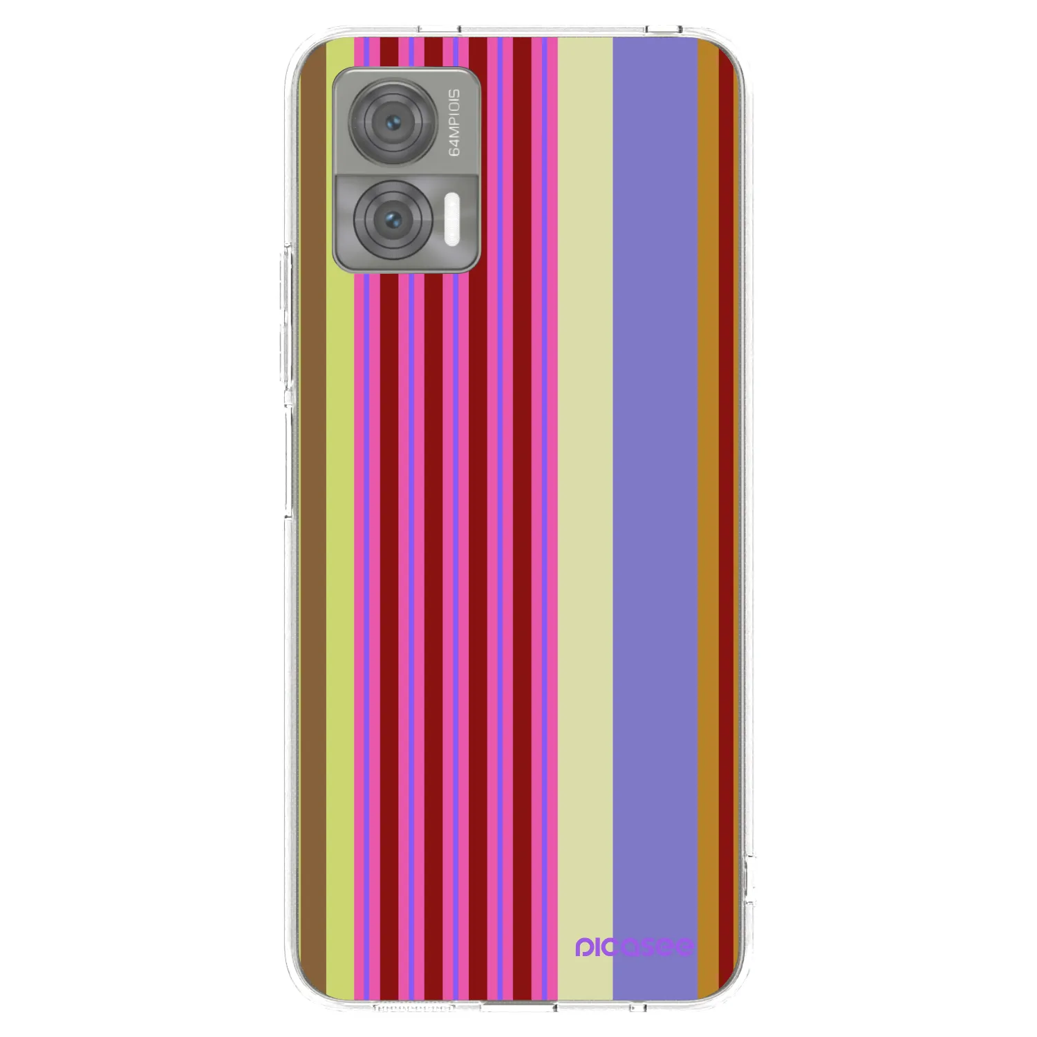 Picasee silikonowe przeźroczyste etui na Motorola Edge 30 Neo - Late checkout