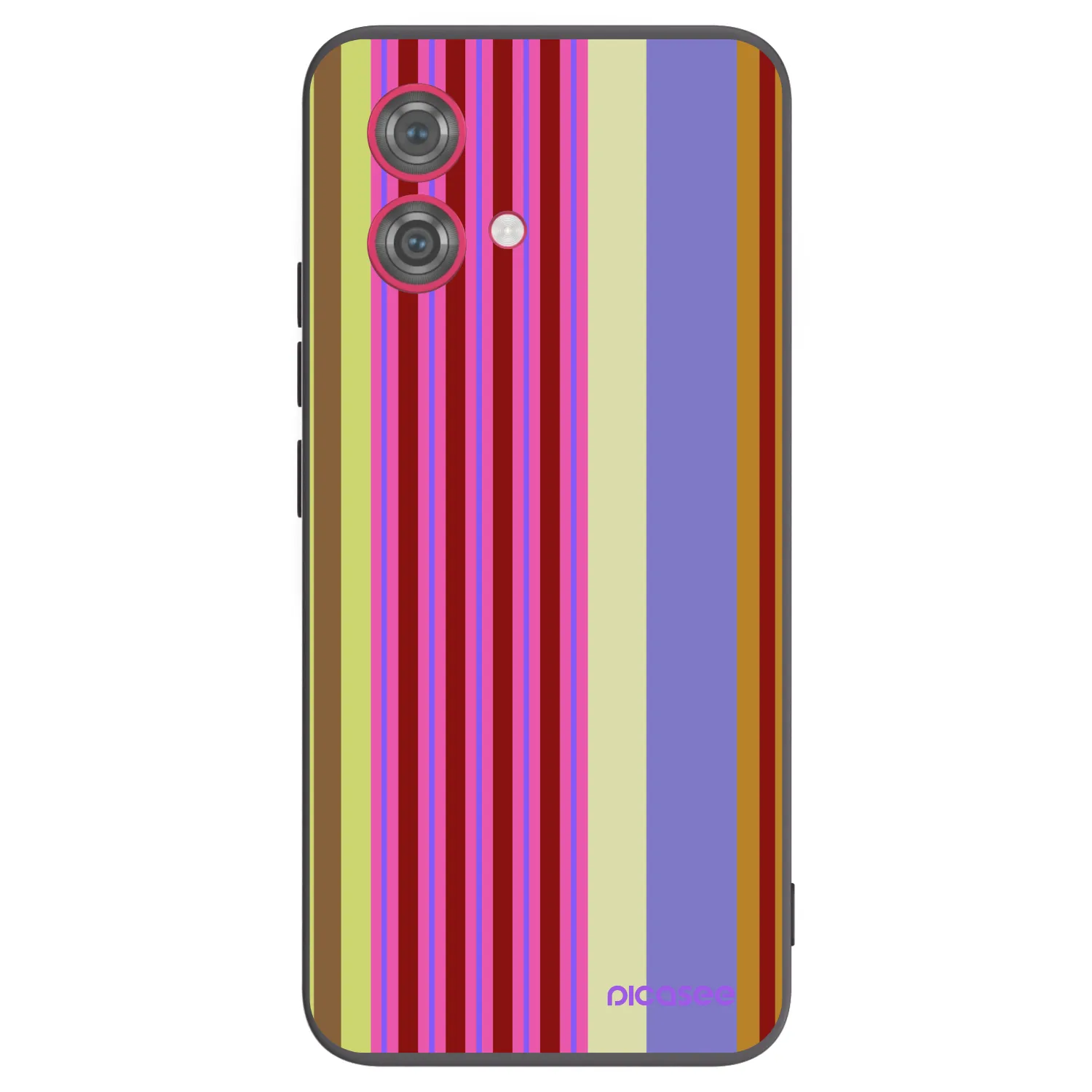 Picasee silikonowe czarne etui na Motorola Moto G84 5G - Late checkout