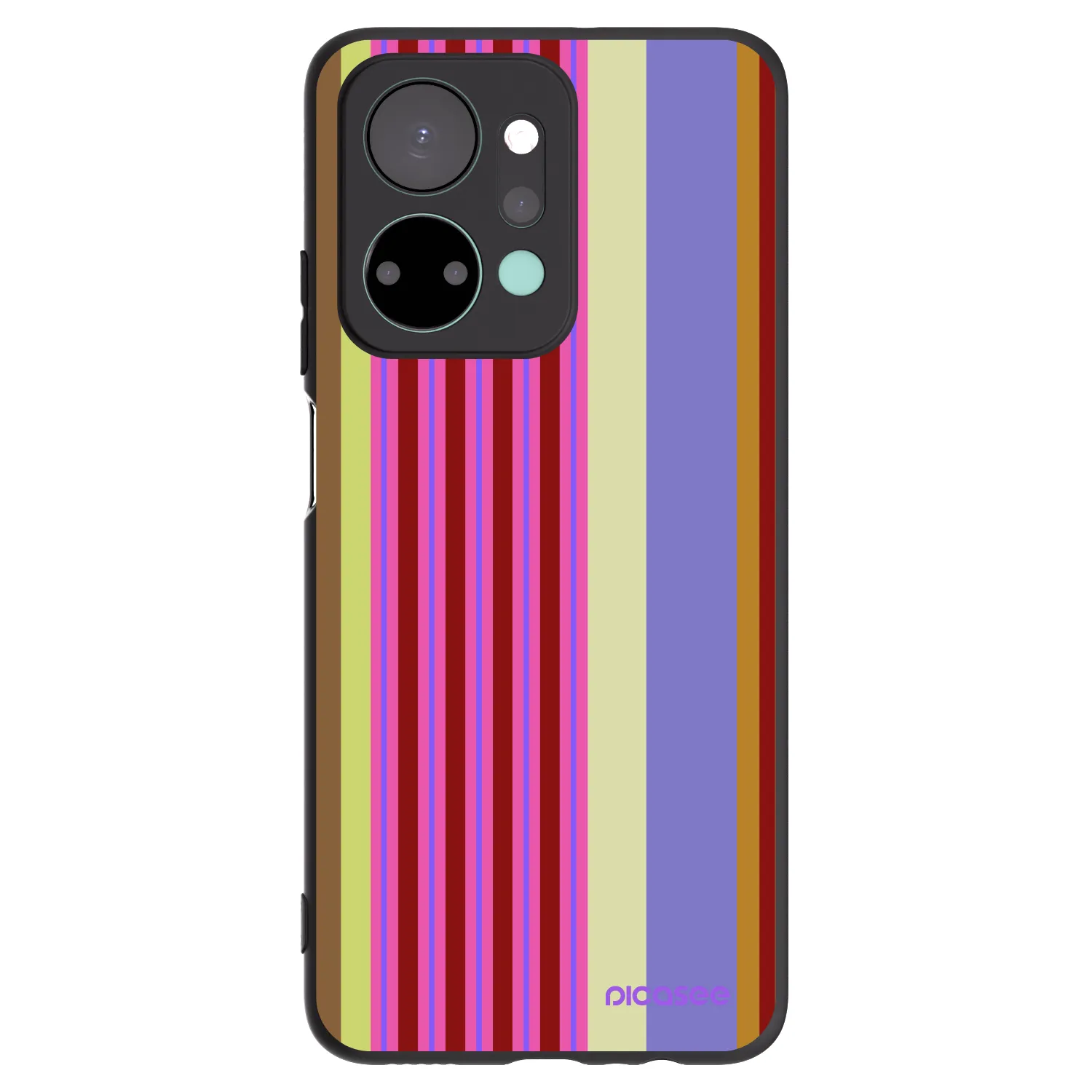 Picasee silikonowe czarne etui na Honor X7a - Late checkout