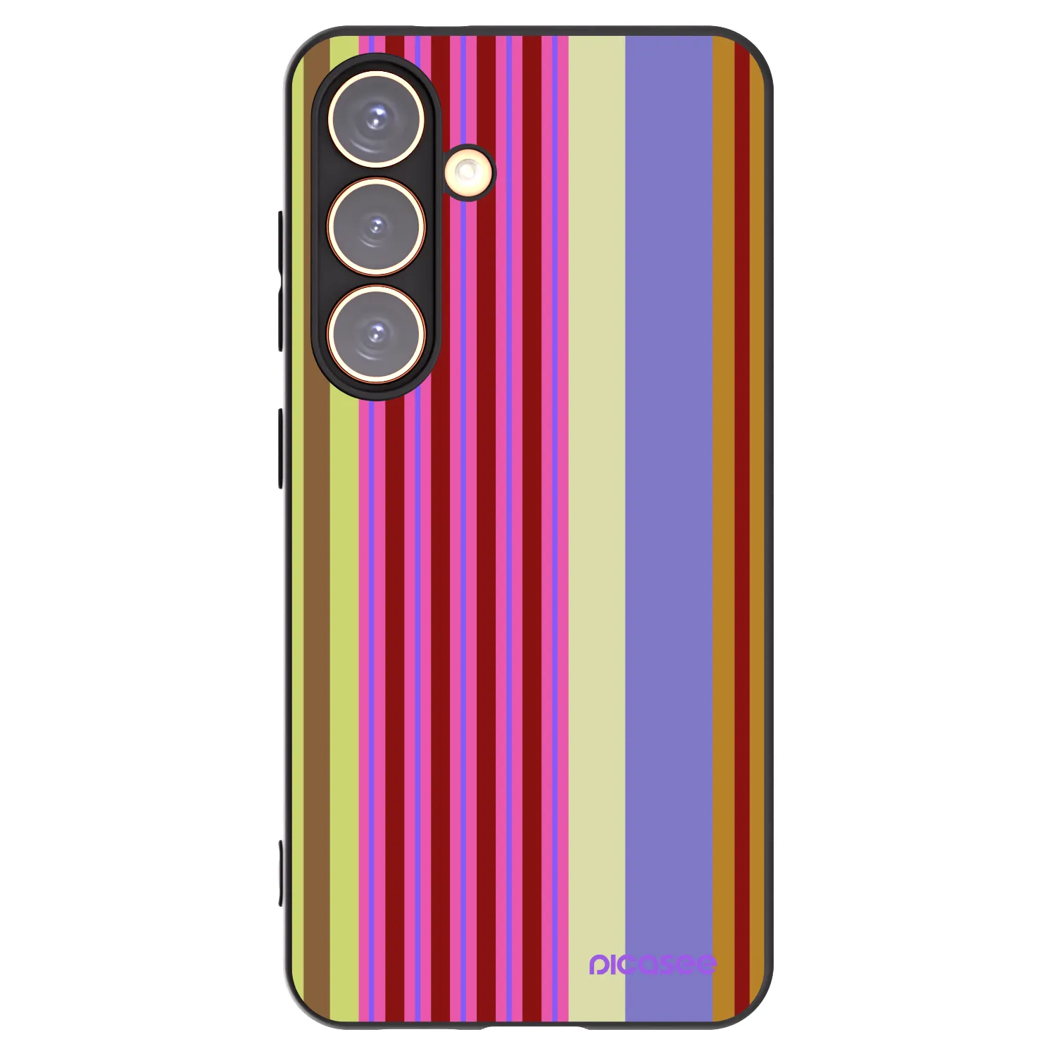 Picasee silikonowe czarne etui na Samsung Galaxy S24 S921B 5G - Late checkout