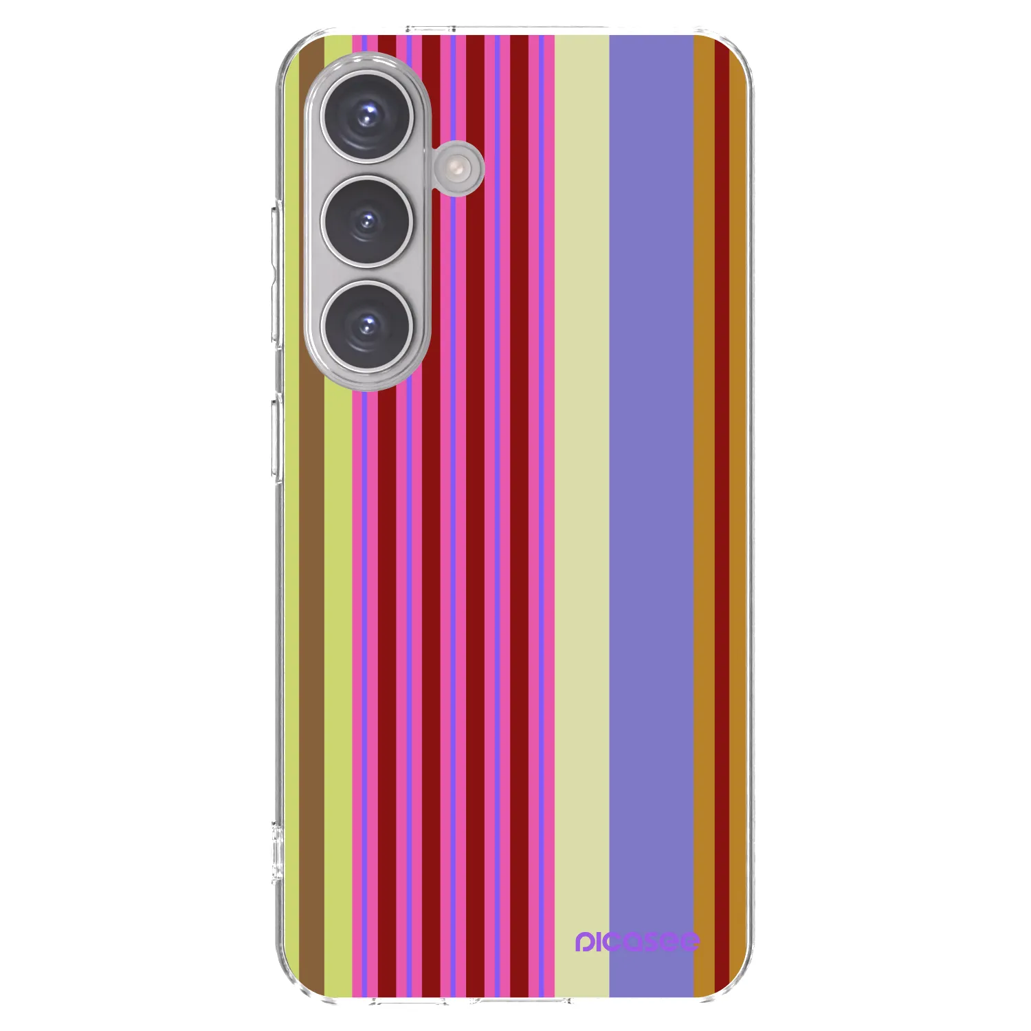 Picasee silikonowe przeźroczyste etui na Samsung Galaxy S24 S921B 5G - Late checkout