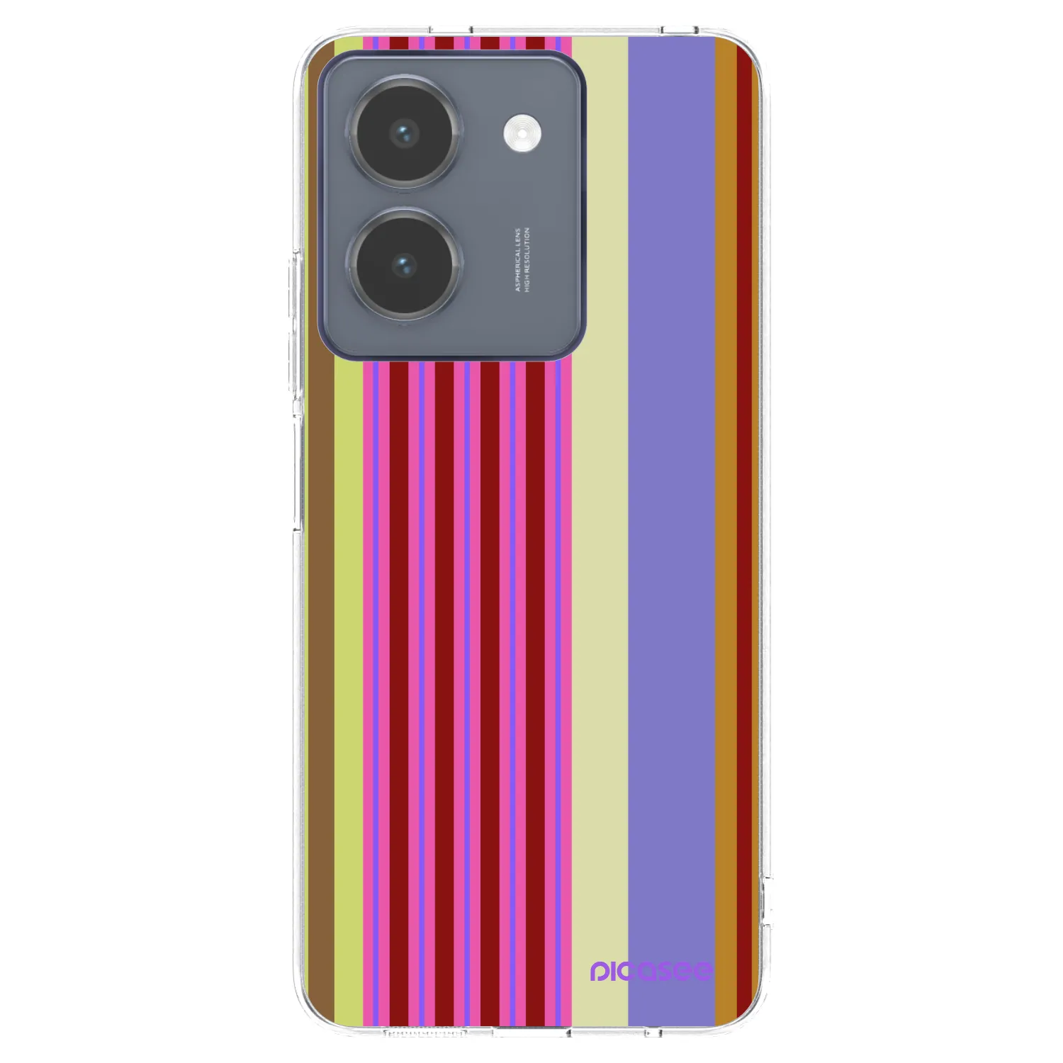 Picasee silikonowe przeźroczyste etui na Vivo Y36 4G - Late checkout