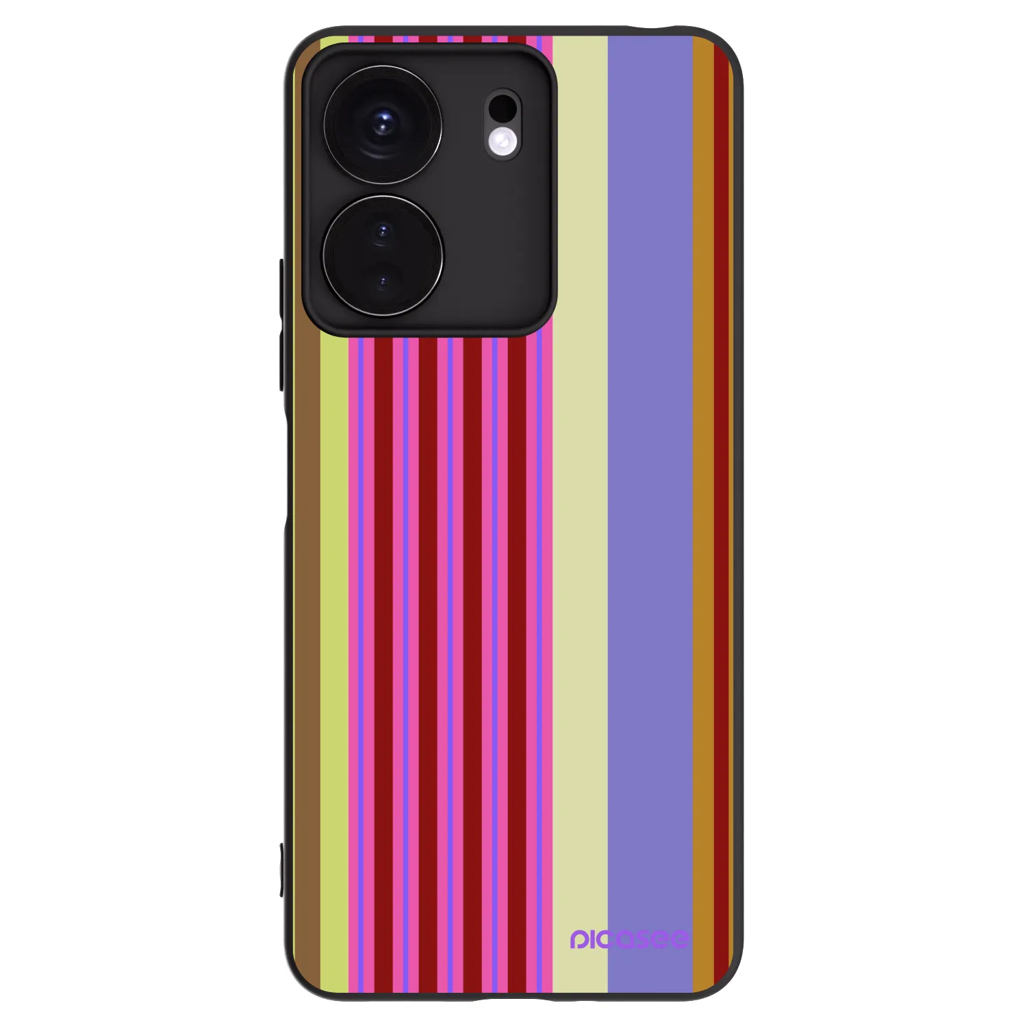 Picasee silikonowe czarne etui na Xiaomi Redmi 13C 4G - Late checkout