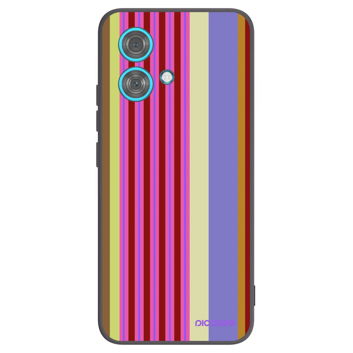 Picasee silikonowe czarne etui na Motorola Edge 40 Neo - Late checkout