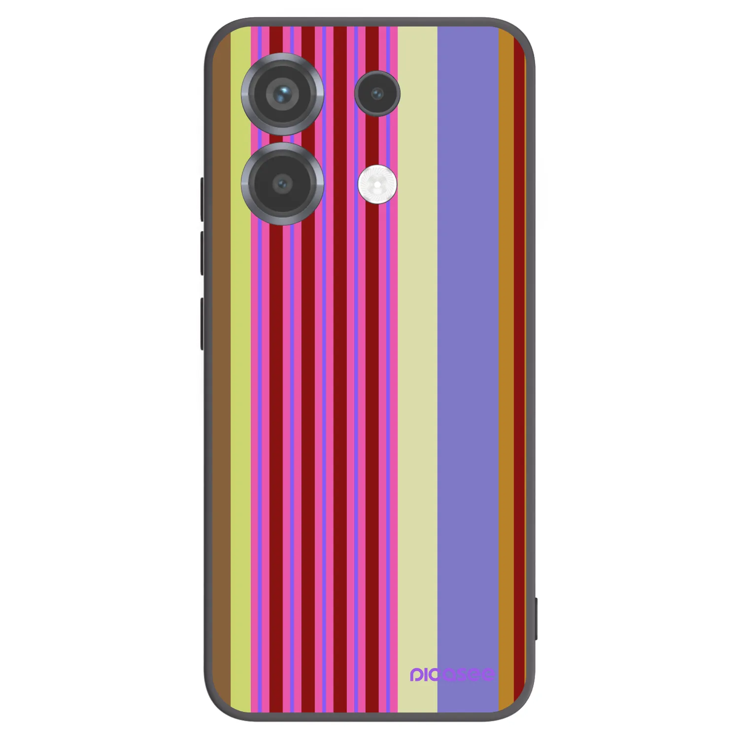 Picasee silikonowe czarne etui na Xiaomi Poco X6 - Late checkout