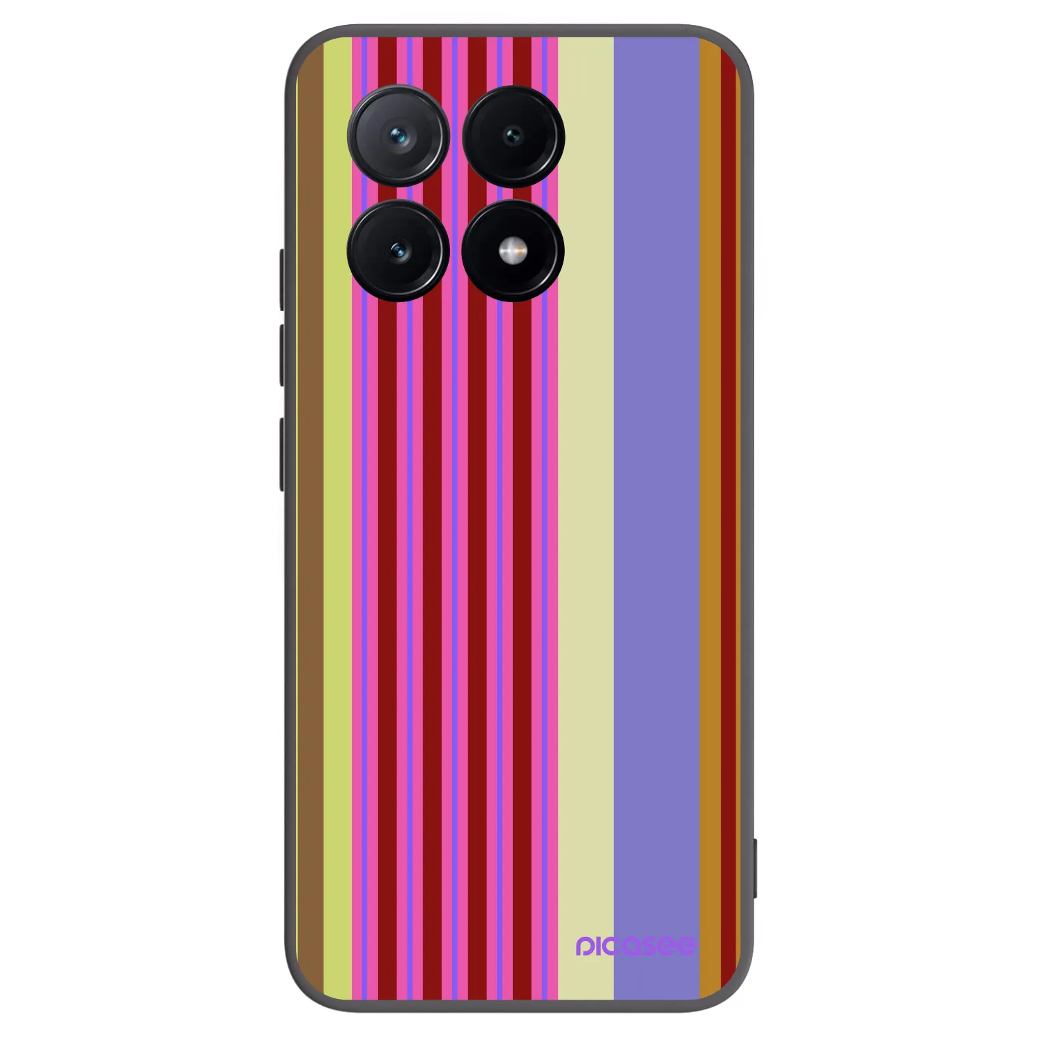 Picasee silikonowe czarne etui na Xiaomi Poco X6 Pro - Late checkout