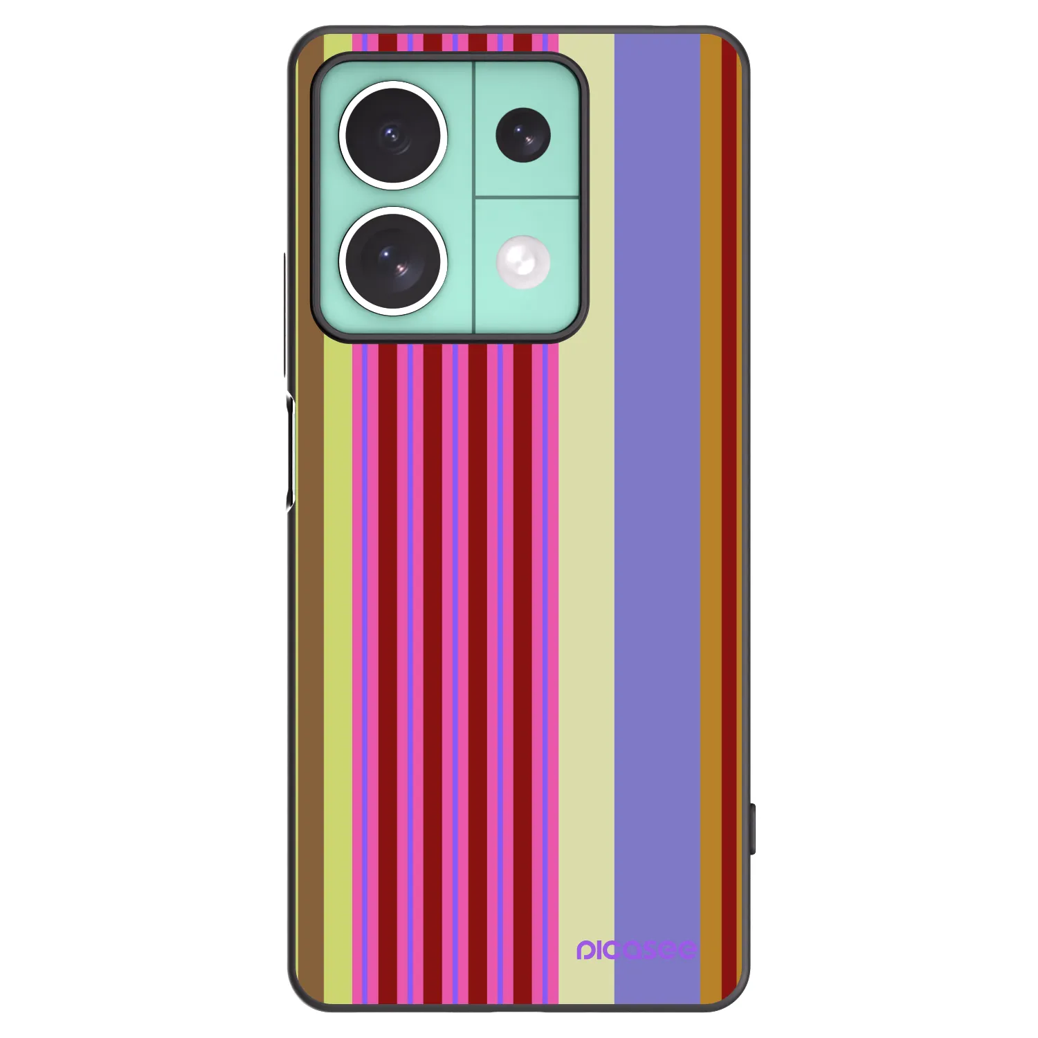 Picasee silikonowe czarne etui na Xiaomi Redmi Note 13 5G - Late checkout