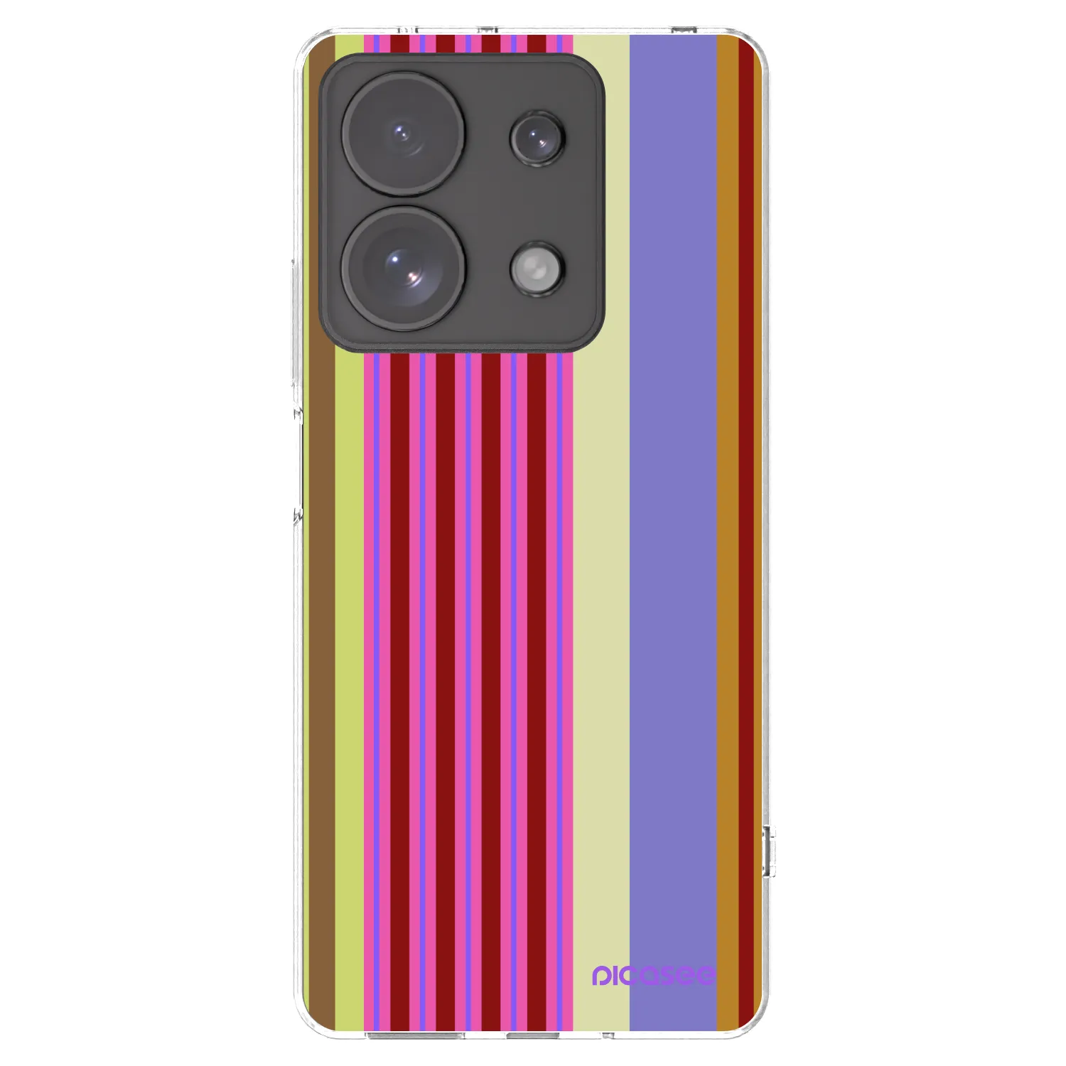 Picasee silikonowe przeźroczyste etui na Xiaomi Redmi Note 13 Pro 4G - Late checkout