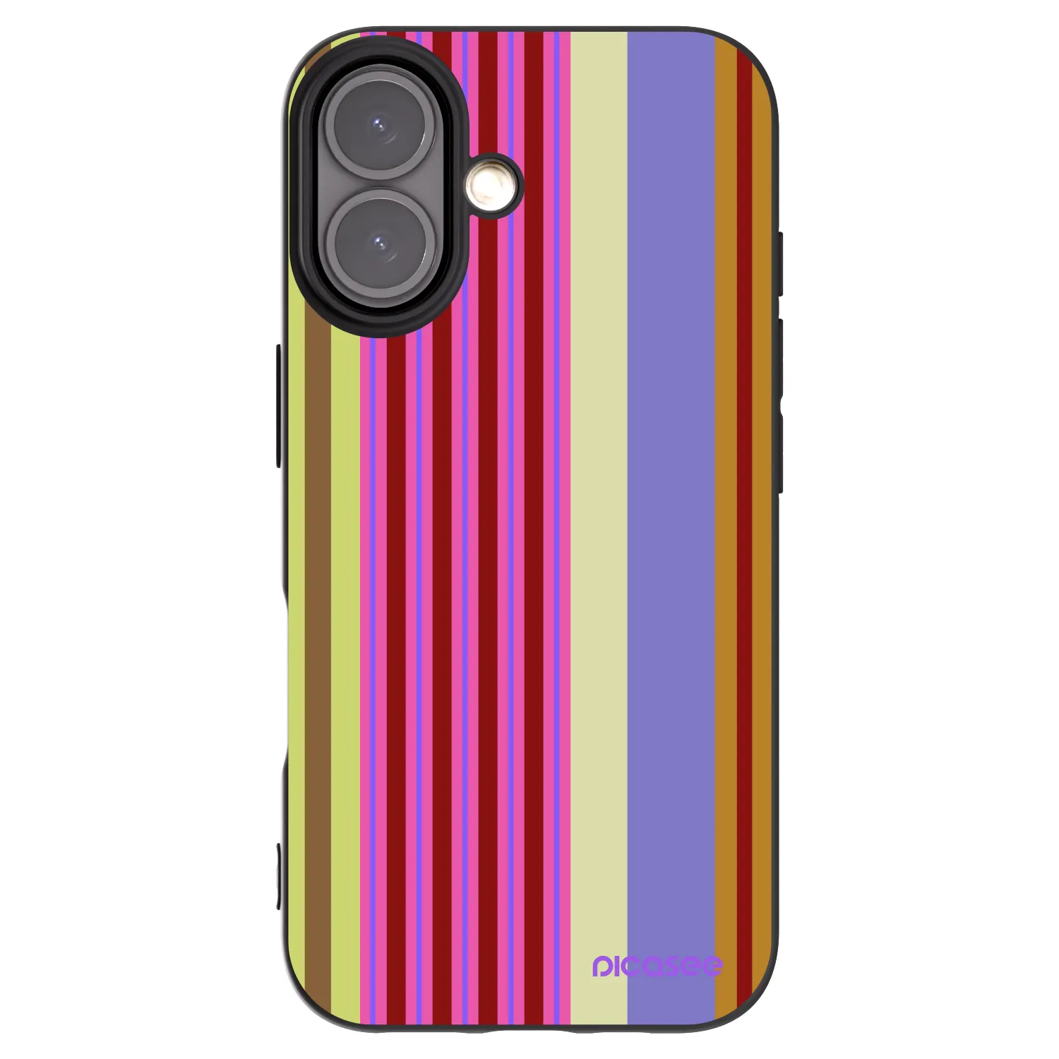 Picasee silikonowe czarne etui na Apple iPhone 16 - Late checkout