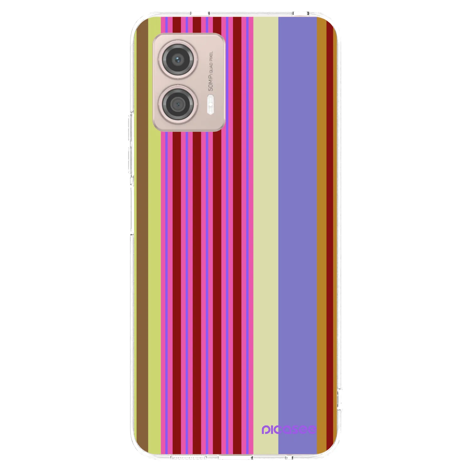 Picasee silikonowe przeźroczyste etui na Motorola Moto G53 5G - Late checkout