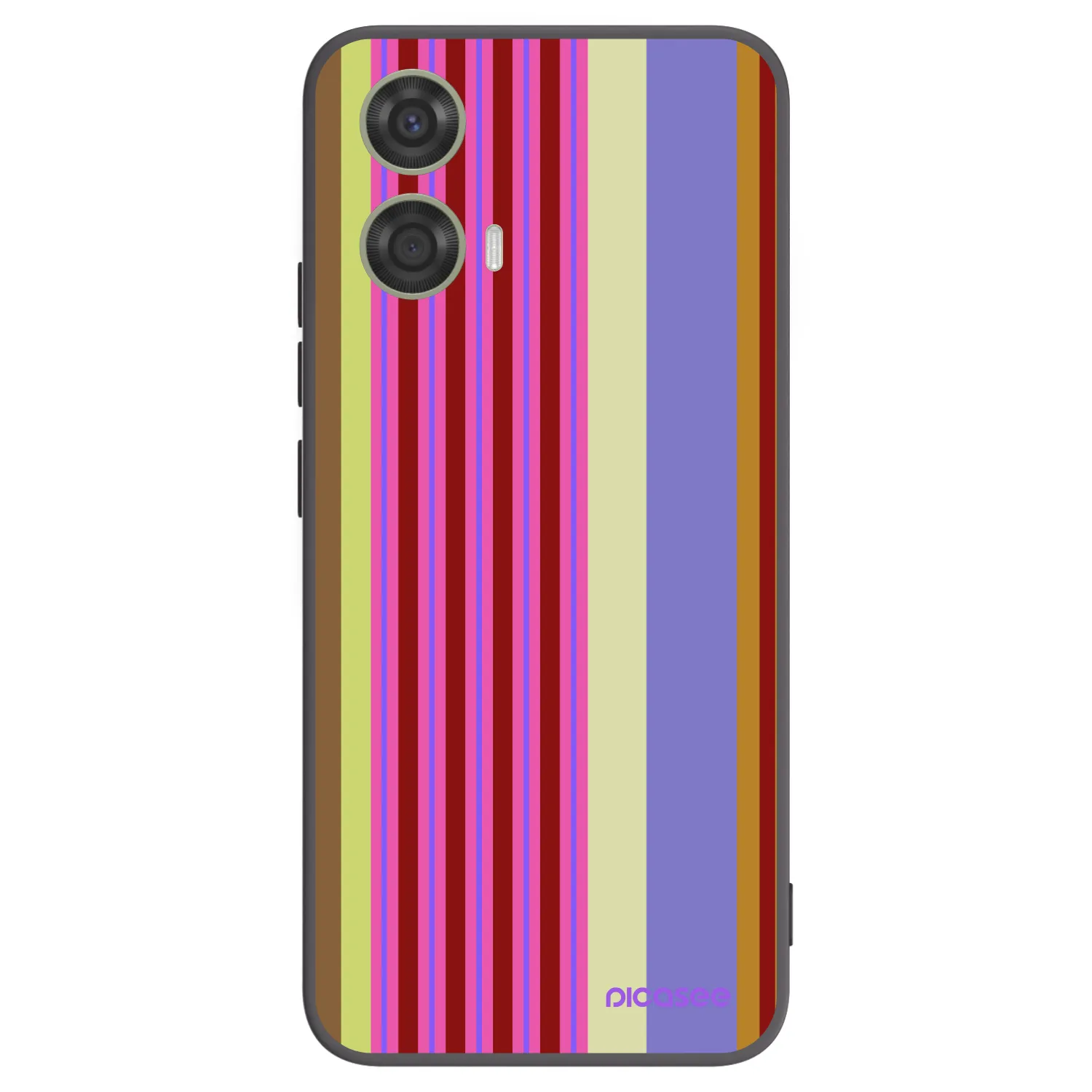 Picasee silikonowe czarne etui na Motorola Moto G24 - Late checkout