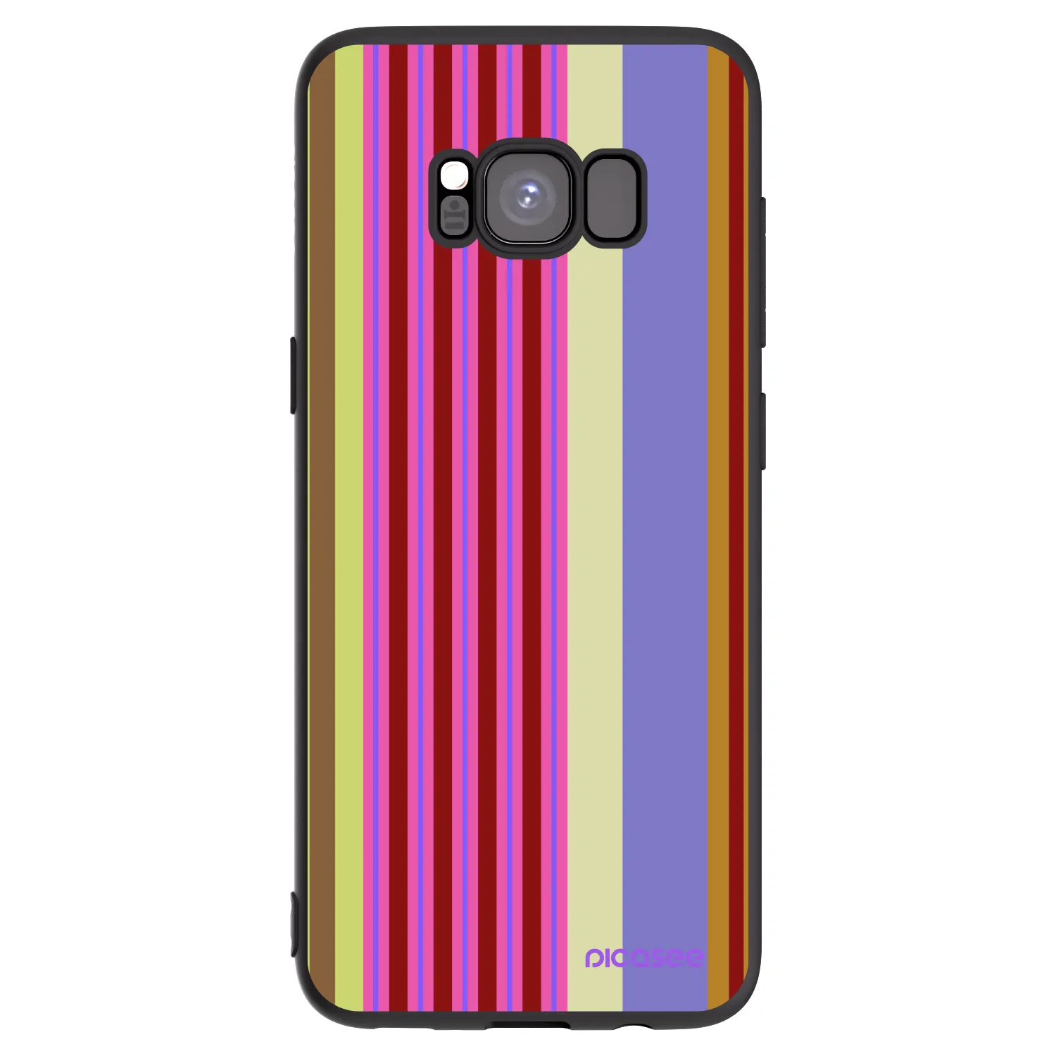 Picasee silikonowe czarne etui na Samsung Galaxy S8 G950F - Late checkout