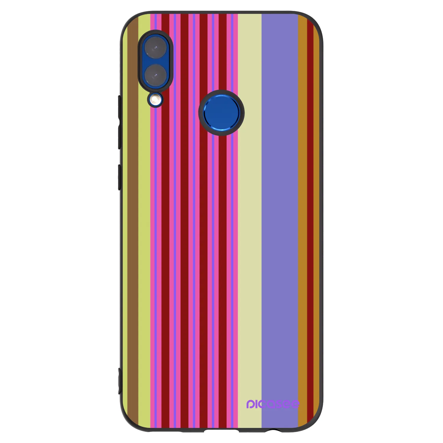 Picasee silikonowe czarne etui na Huawei P Smart 2019 - Late checkout