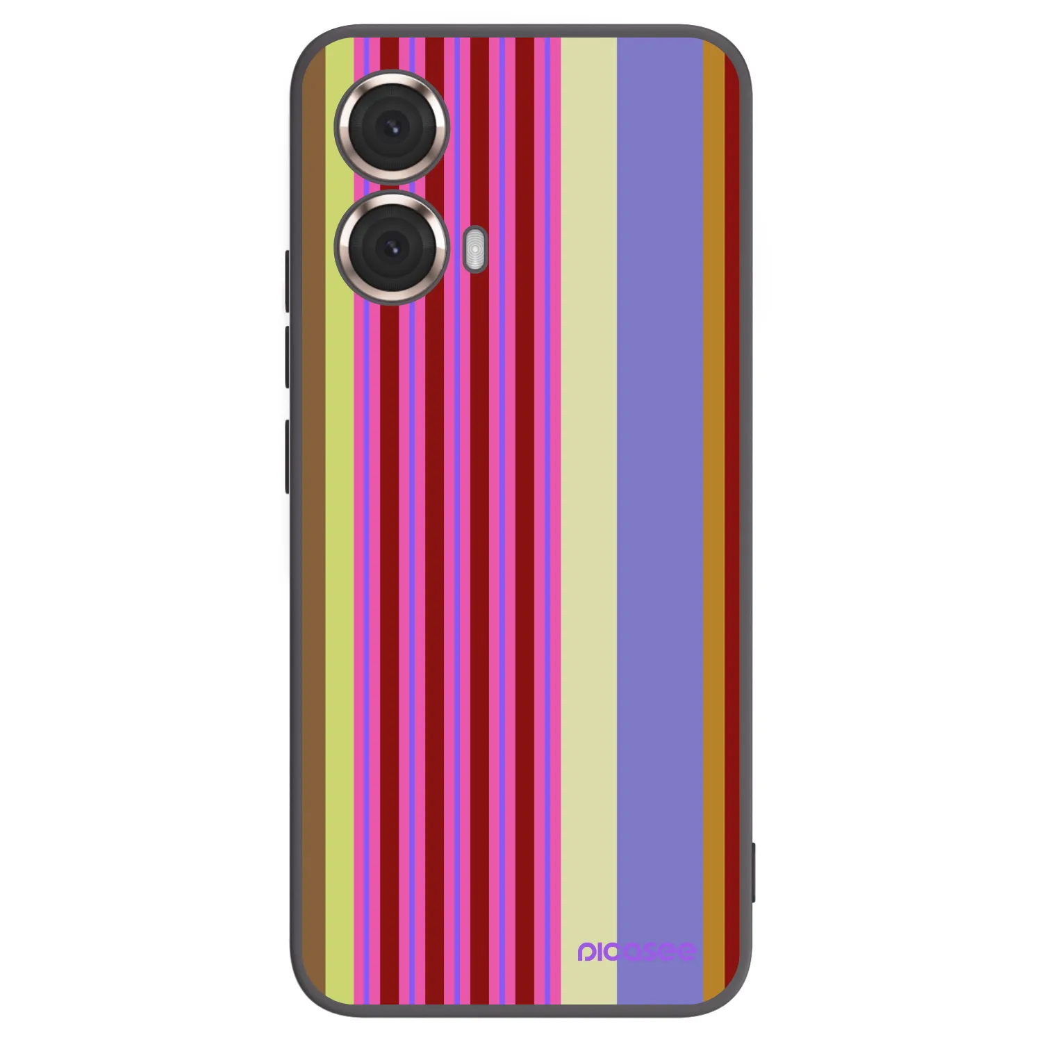 Picasee silikonowe czarne etui na Motorola Moto G85 - Late checkout