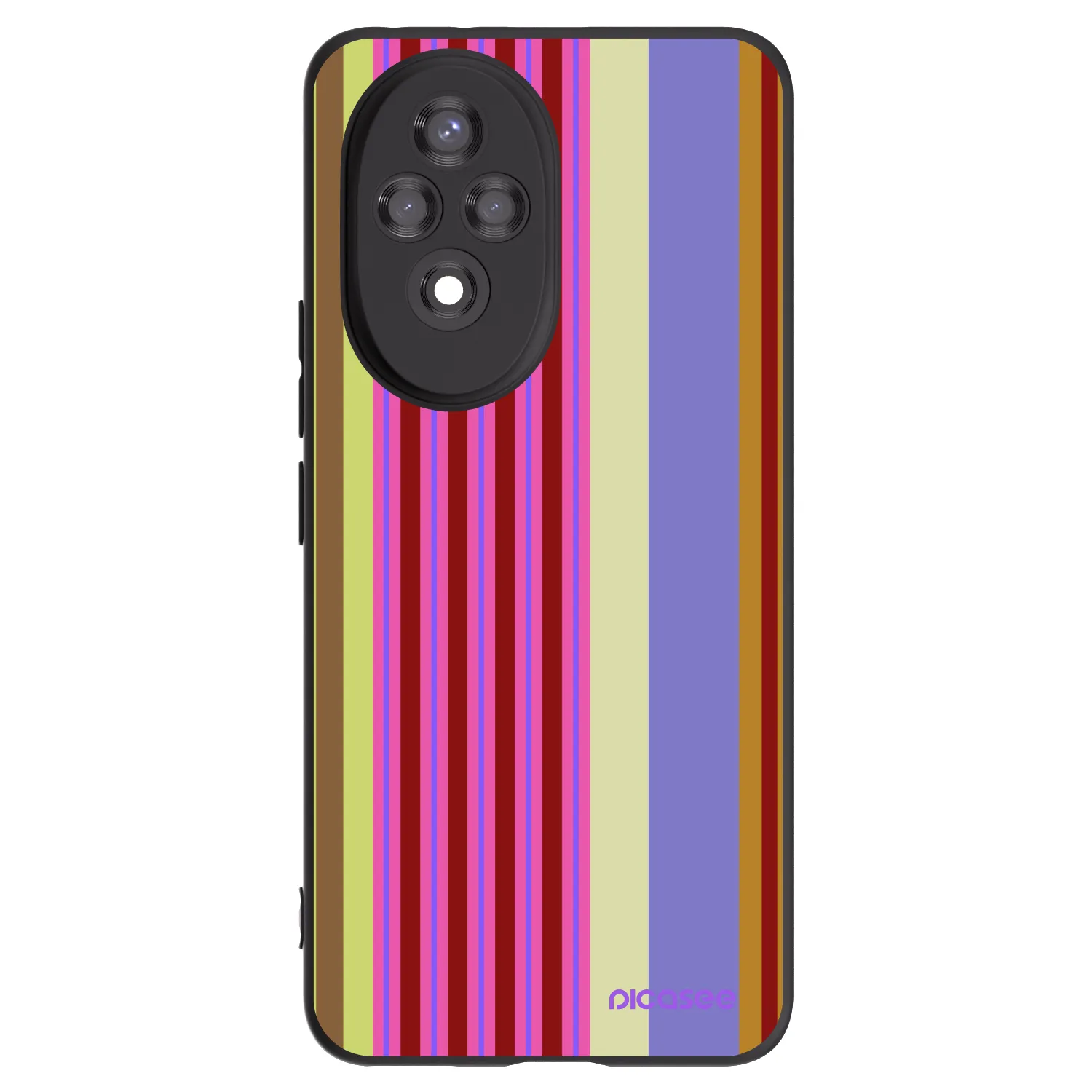 Picasee silikonowe czarne etui na Honor 200 Pro 5G - Late checkout