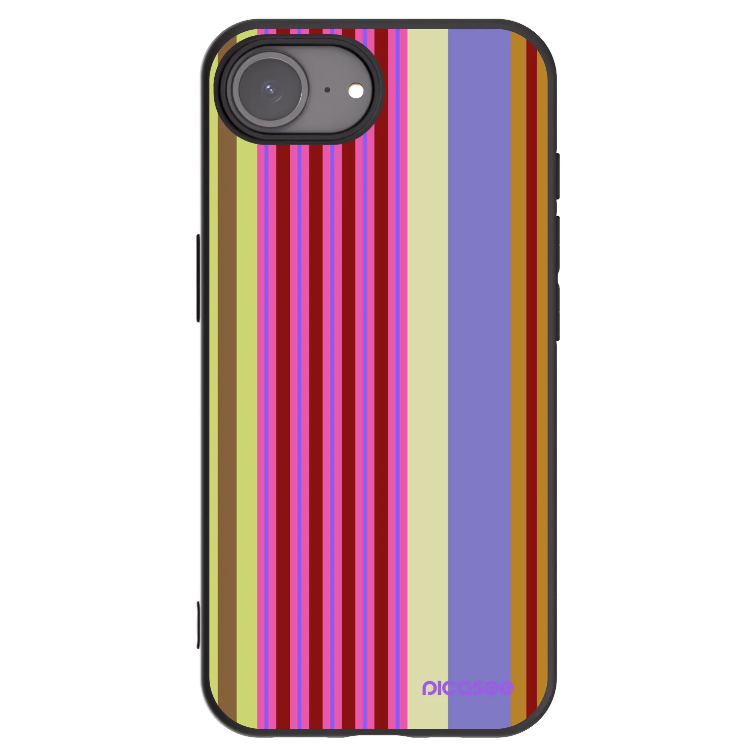 Picasee silikonowe czarne etui na Apple iPhone 16e - Late checkout
