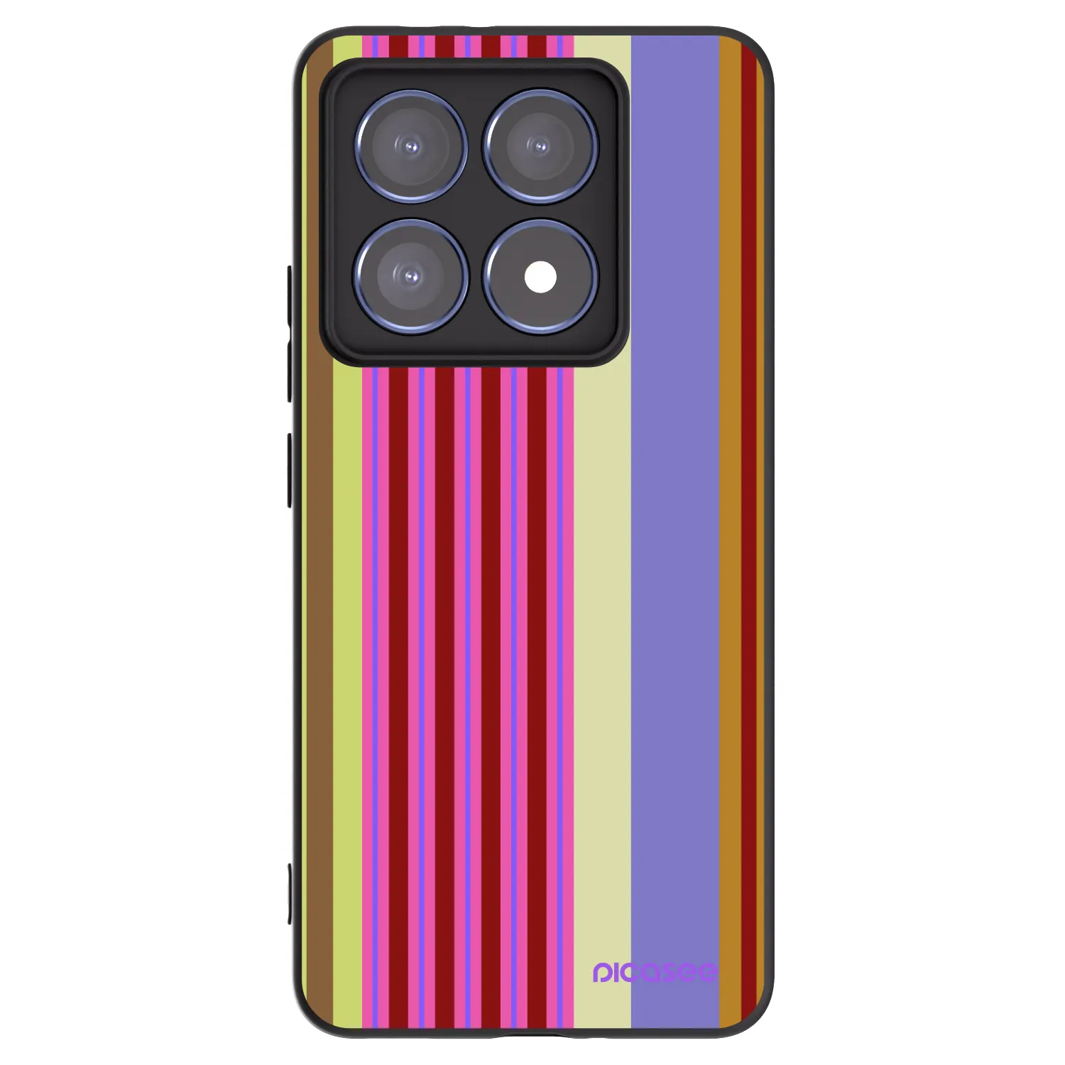 Picasee silikonowe czarne etui na Xiaomi 14T Pro - Late checkout