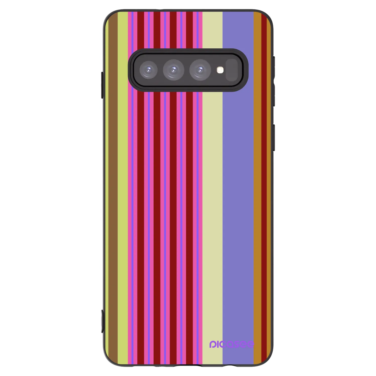 Picasee silikonowe czarne etui na Samsung Galaxy S10 G973 - Late checkout