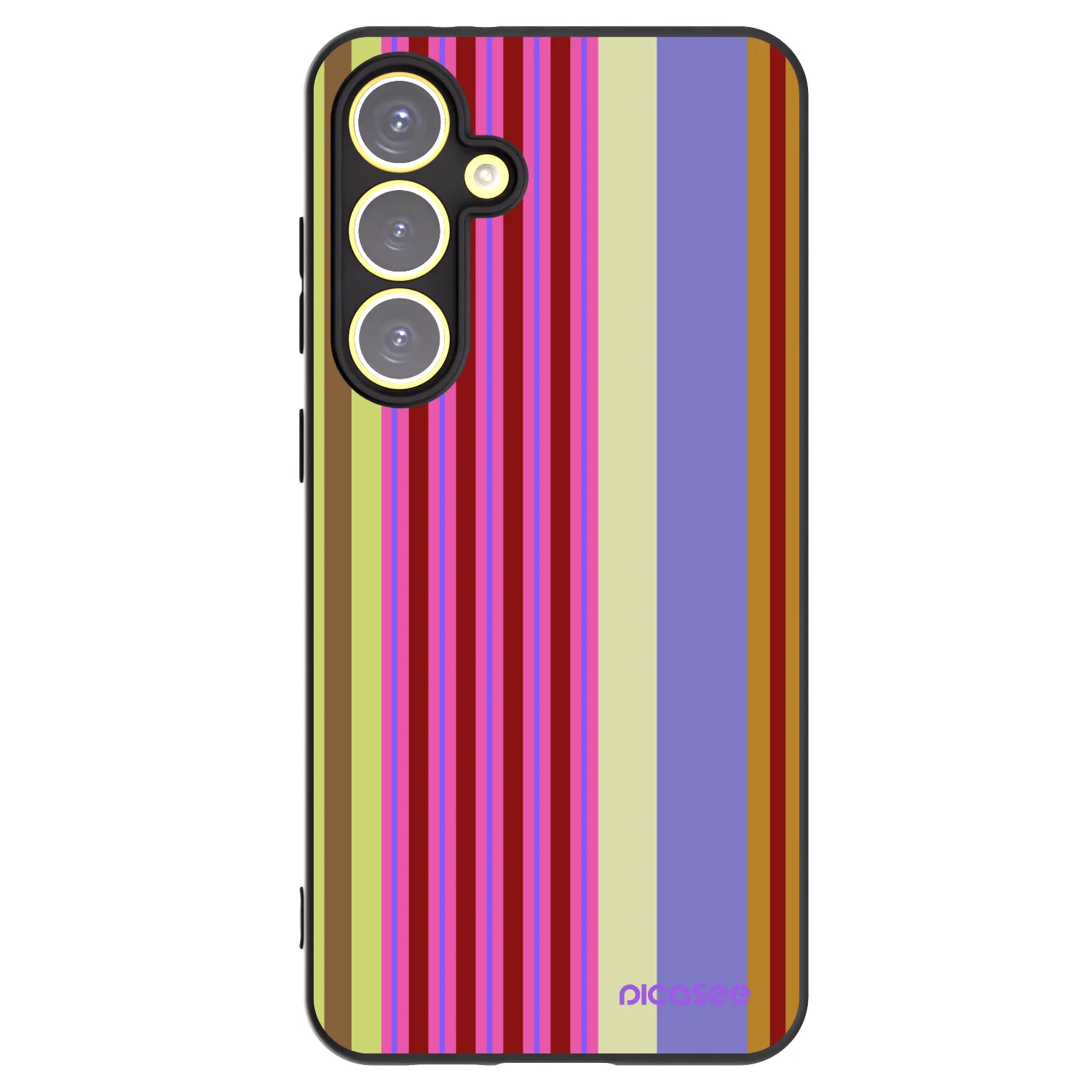Picasee silikonowe czarne etui na Samsung Galaxy S24 FE S721B - Late checkout