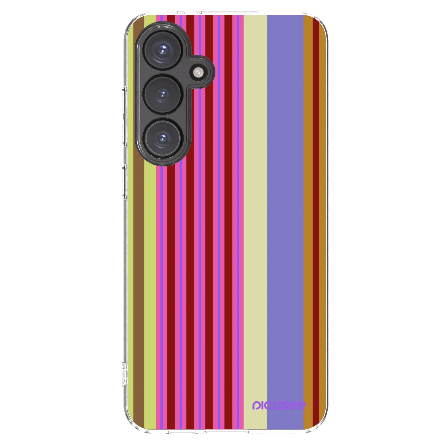 Picasee silikonowe przeźroczyste etui na Samsung Galaxy S24 FE S721B - Late checkout