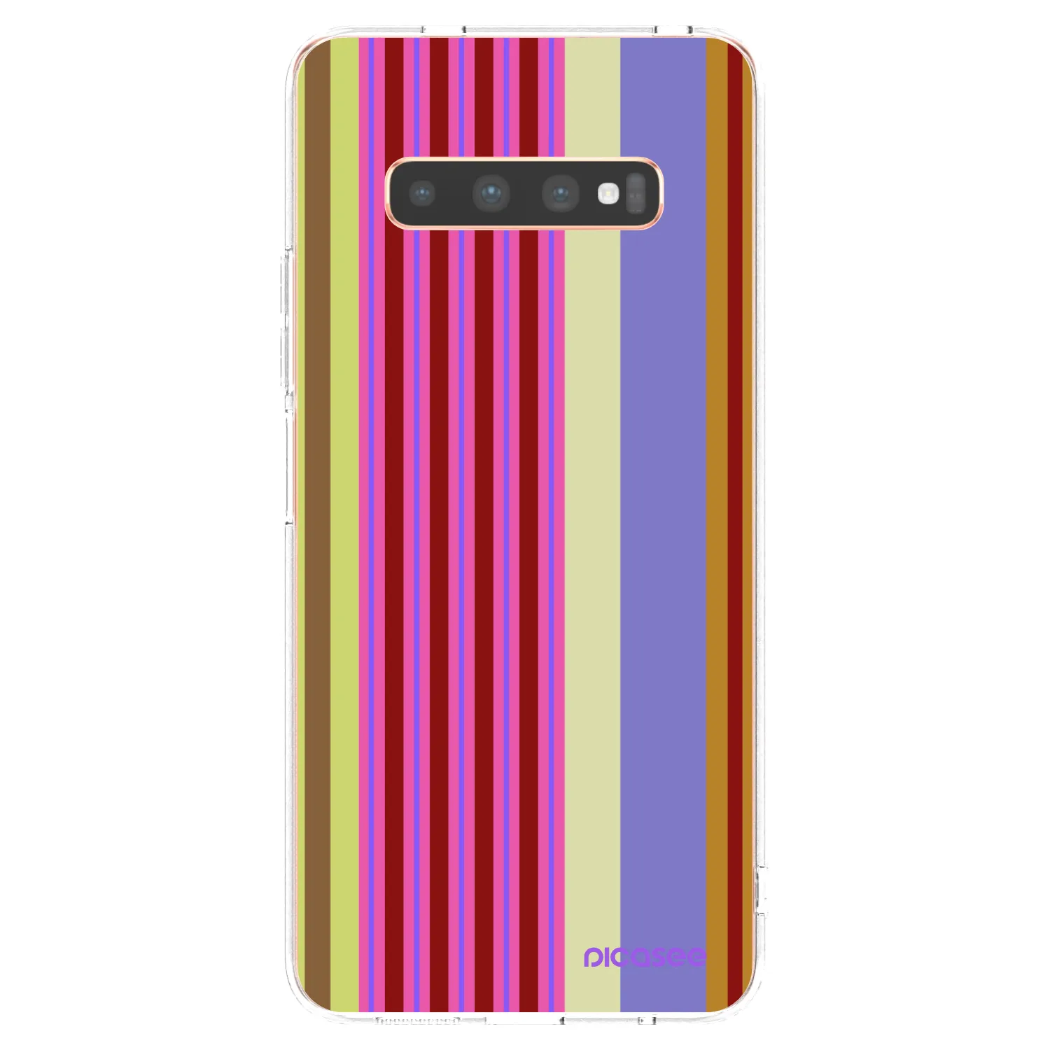 Picasee silikonowe przeźroczyste etui na Samsung Galaxy S10 Plus G975 - Late checkout