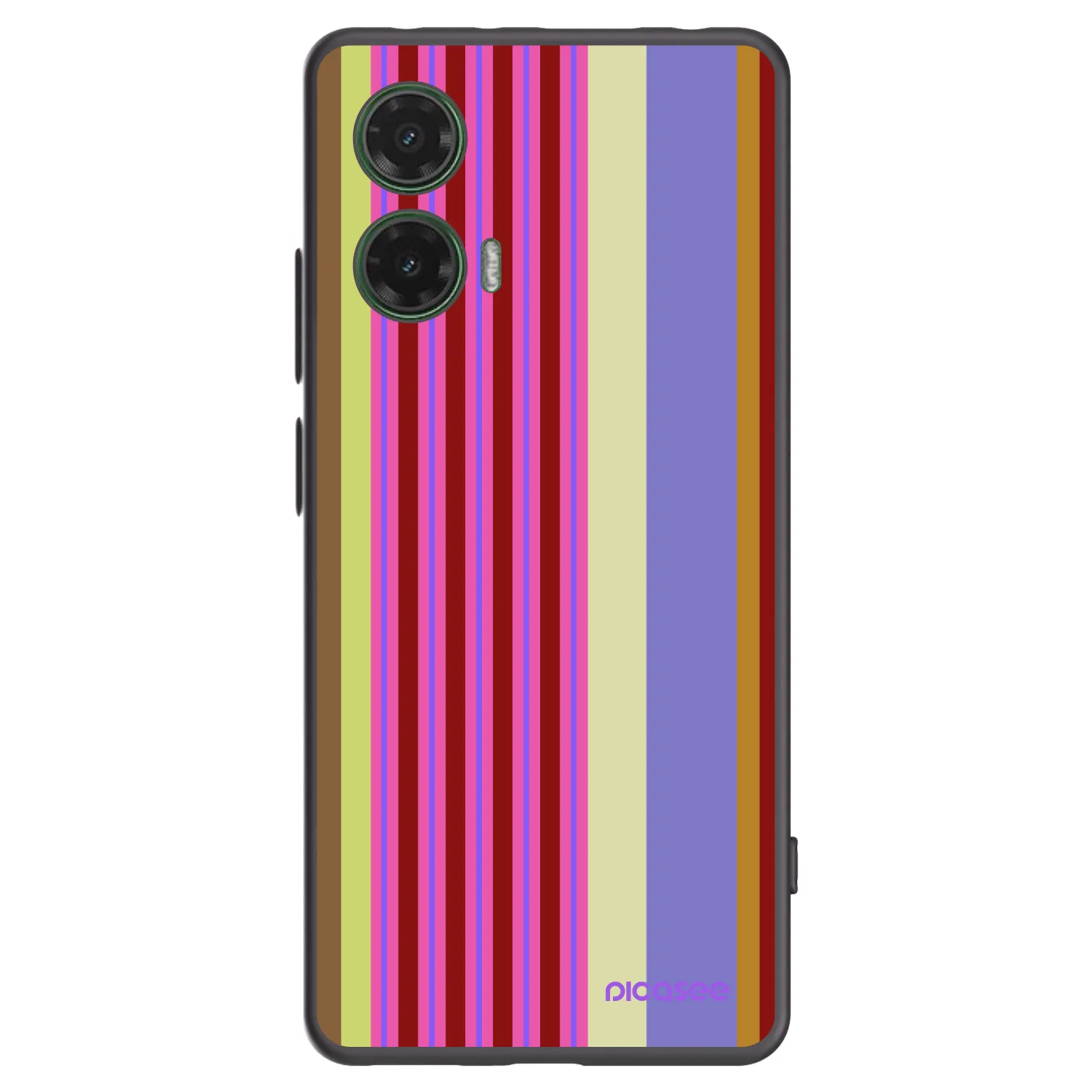 Picasee silikonowe czarne etui na Motorola Moto G35 5G - Late checkout