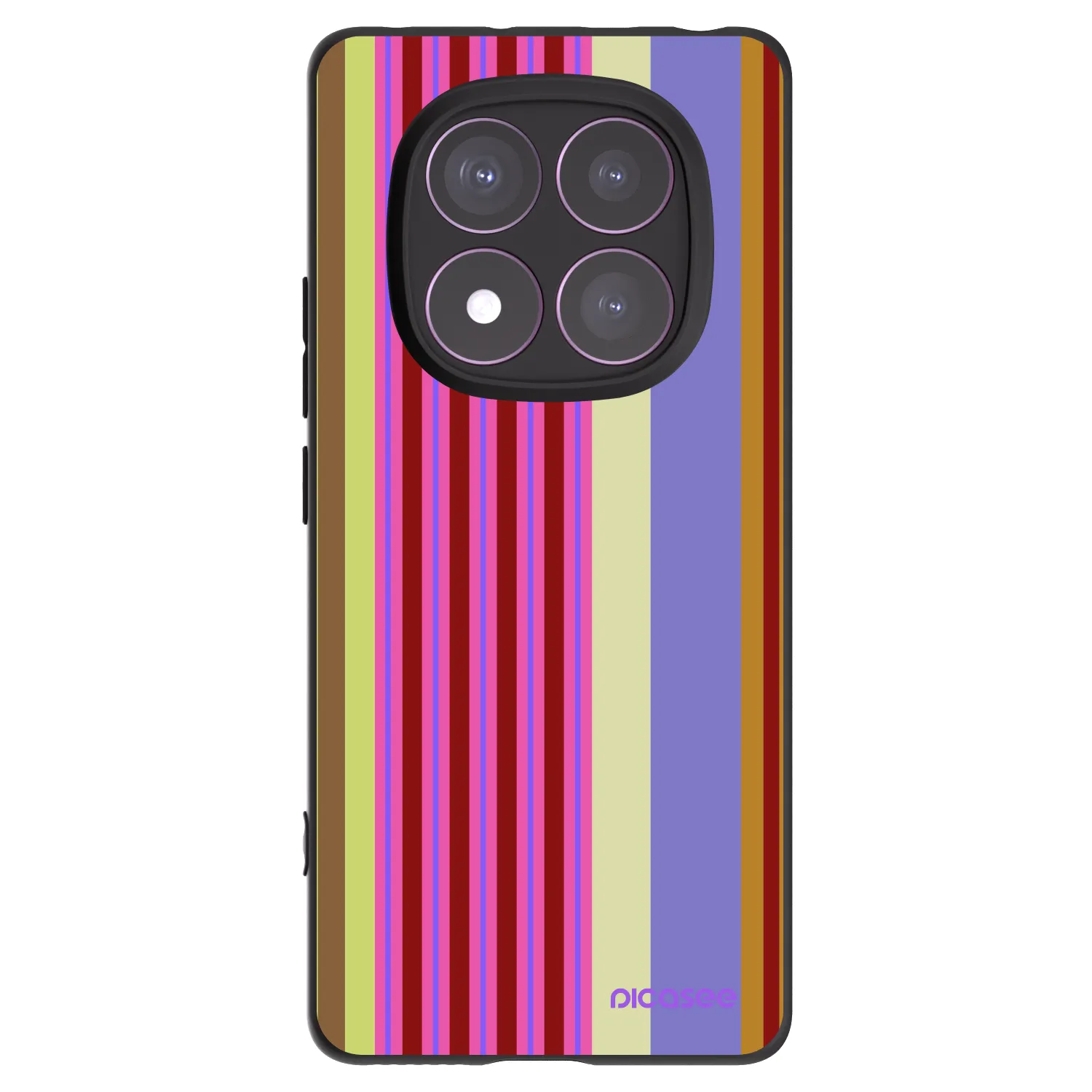 Picasee silikonowe czarne etui na Xiaomi Redmi Note 14 Pro 4G - Late checkout