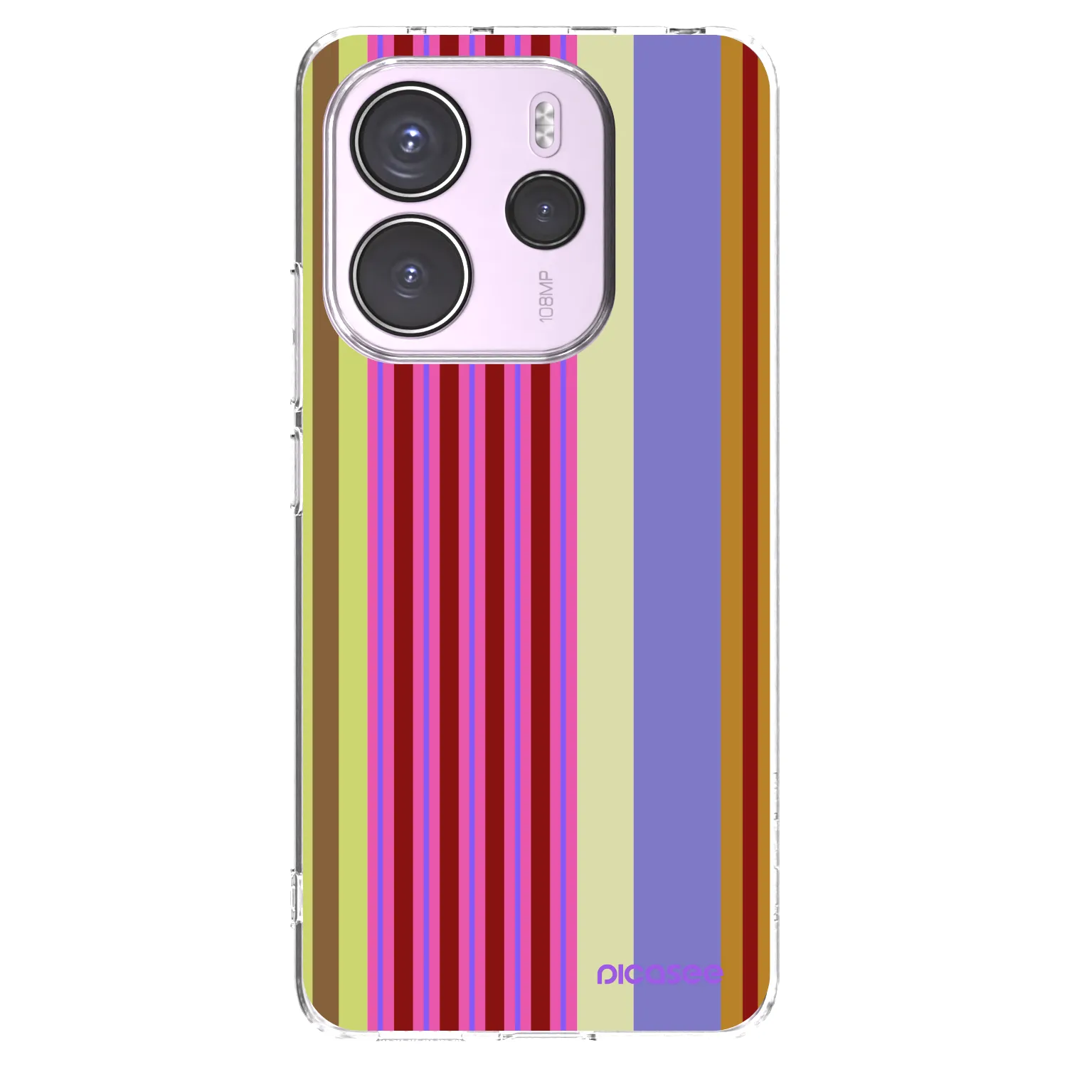 Picasee silikonowe przeźroczyste etui na Xiaomi Redmi Note 14 4G - Late checkout