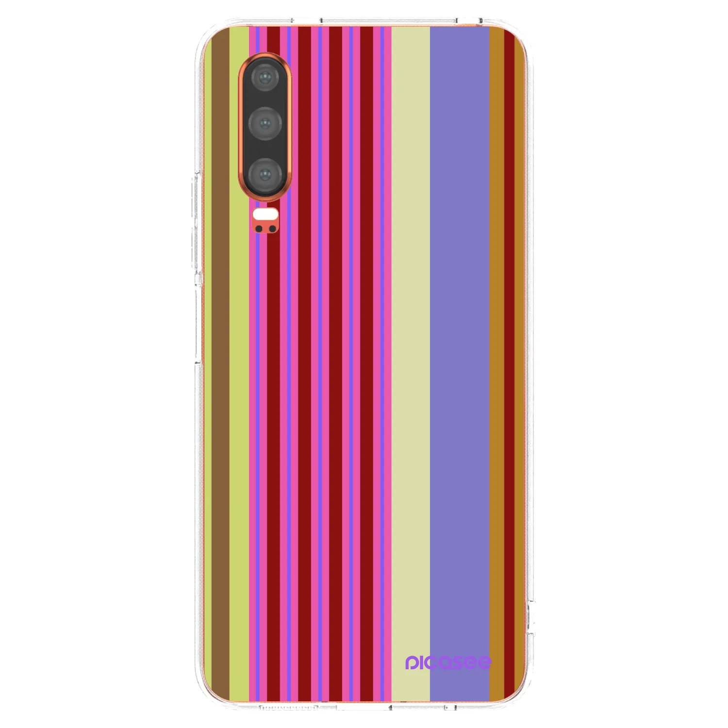 Picasee silikonowe przeźroczyste etui na Huawei P30 - Late checkout