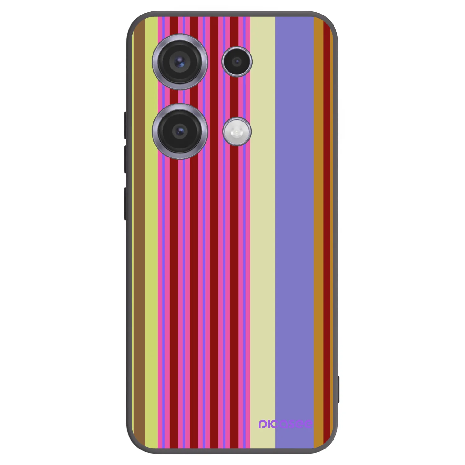 Picasee silikonowe czarne etui na Xiaomi Redmi Note 14S - Late checkout