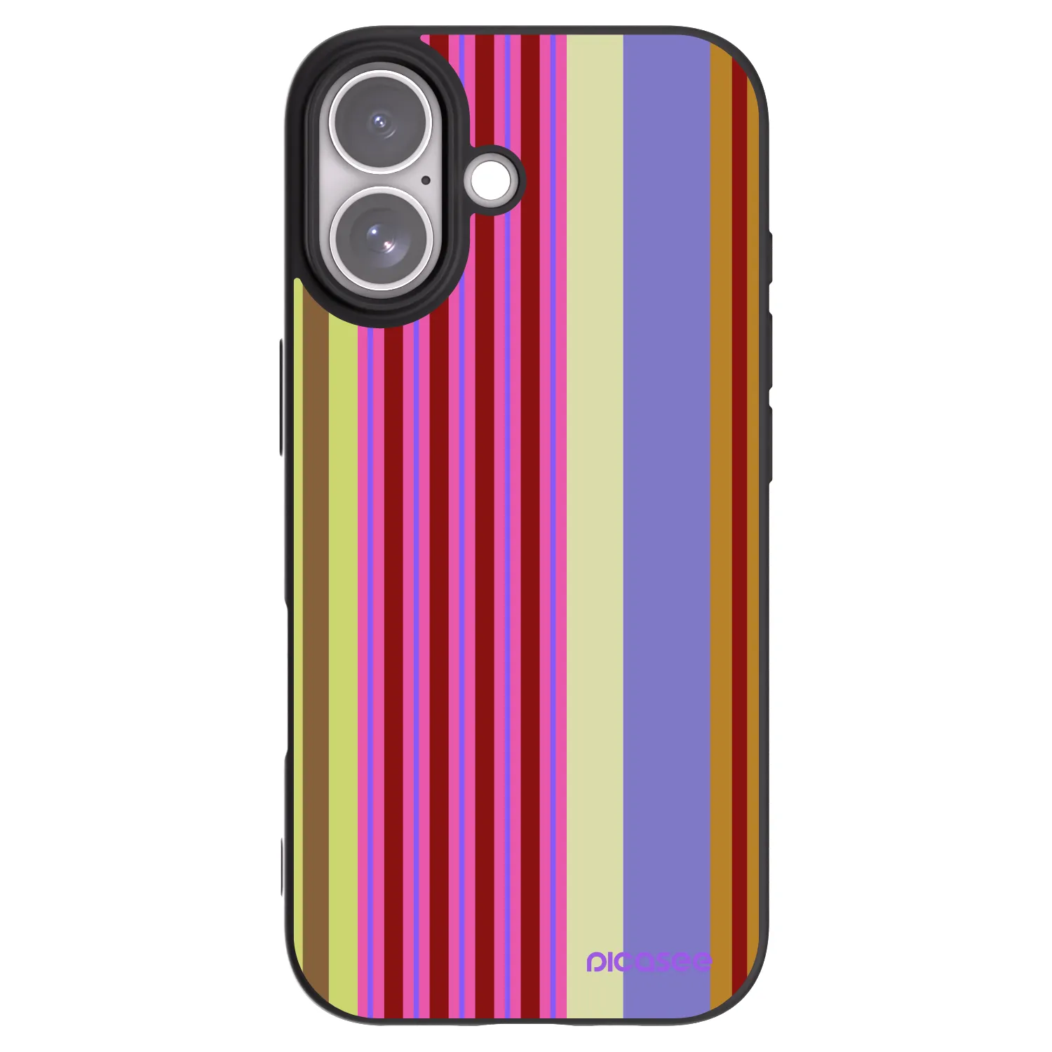 Picasee silikonowe czarne etui na Apple iPhone 17 - Late checkout