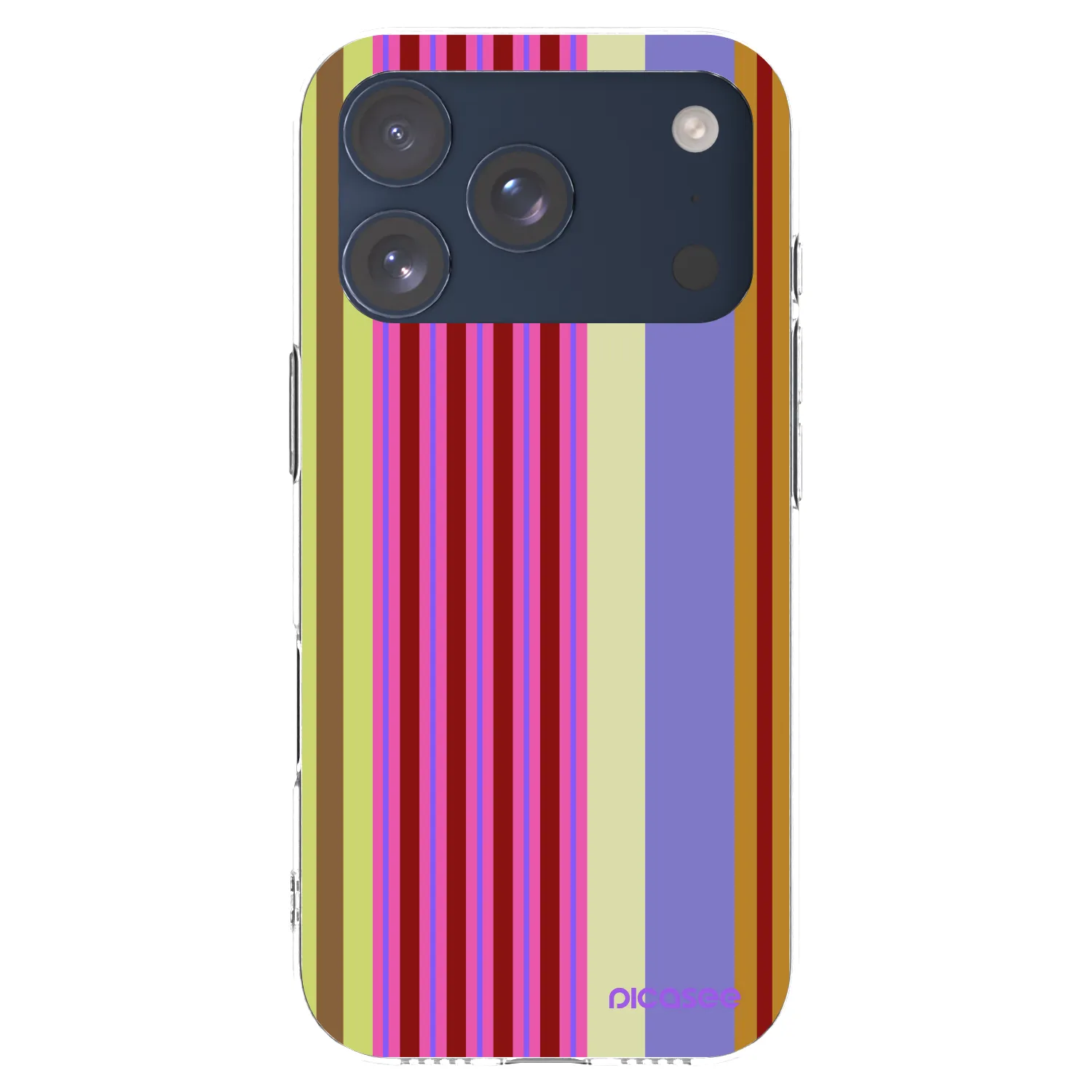 Picasee silikonowe przeźroczyste etui na Apple iPhone 17 Pro - Late checkout