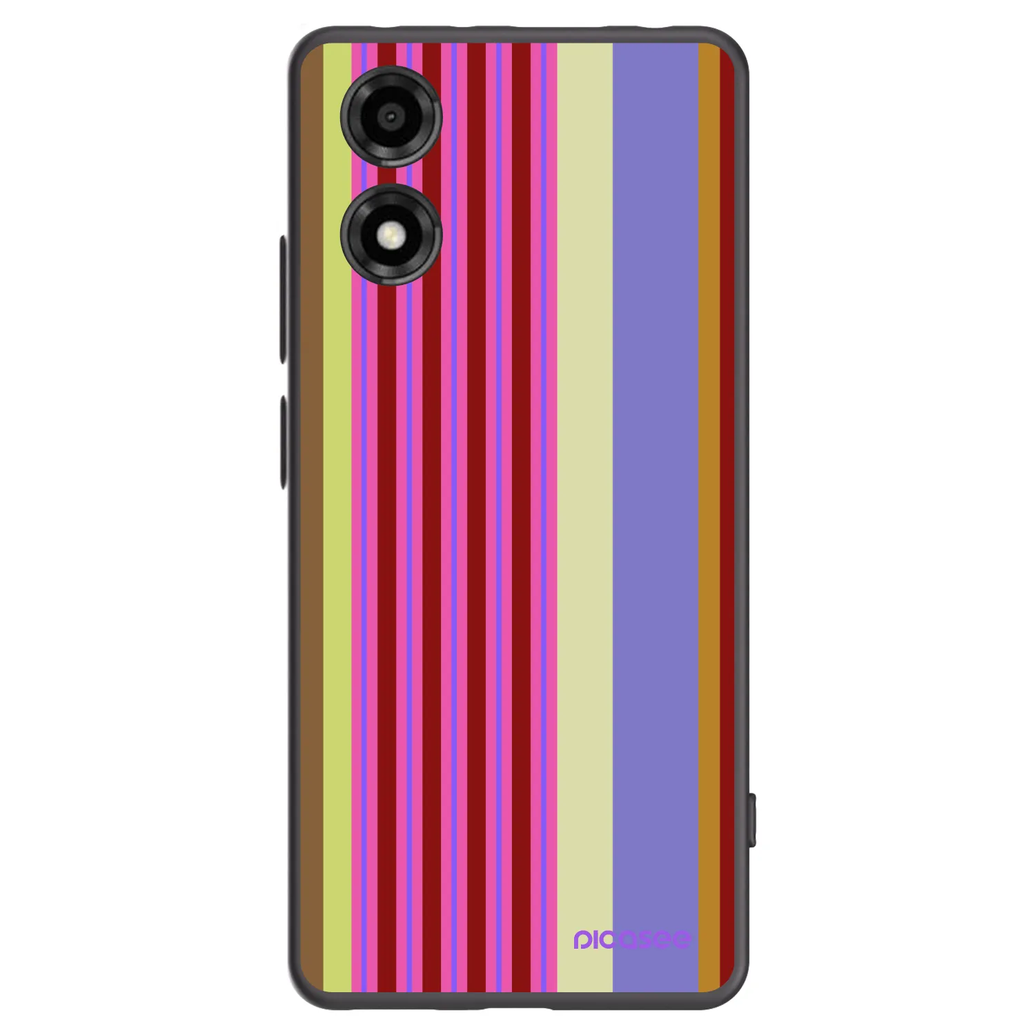 Picasee silikonowe czarne etui na Motorola Moto E14 - Late checkout