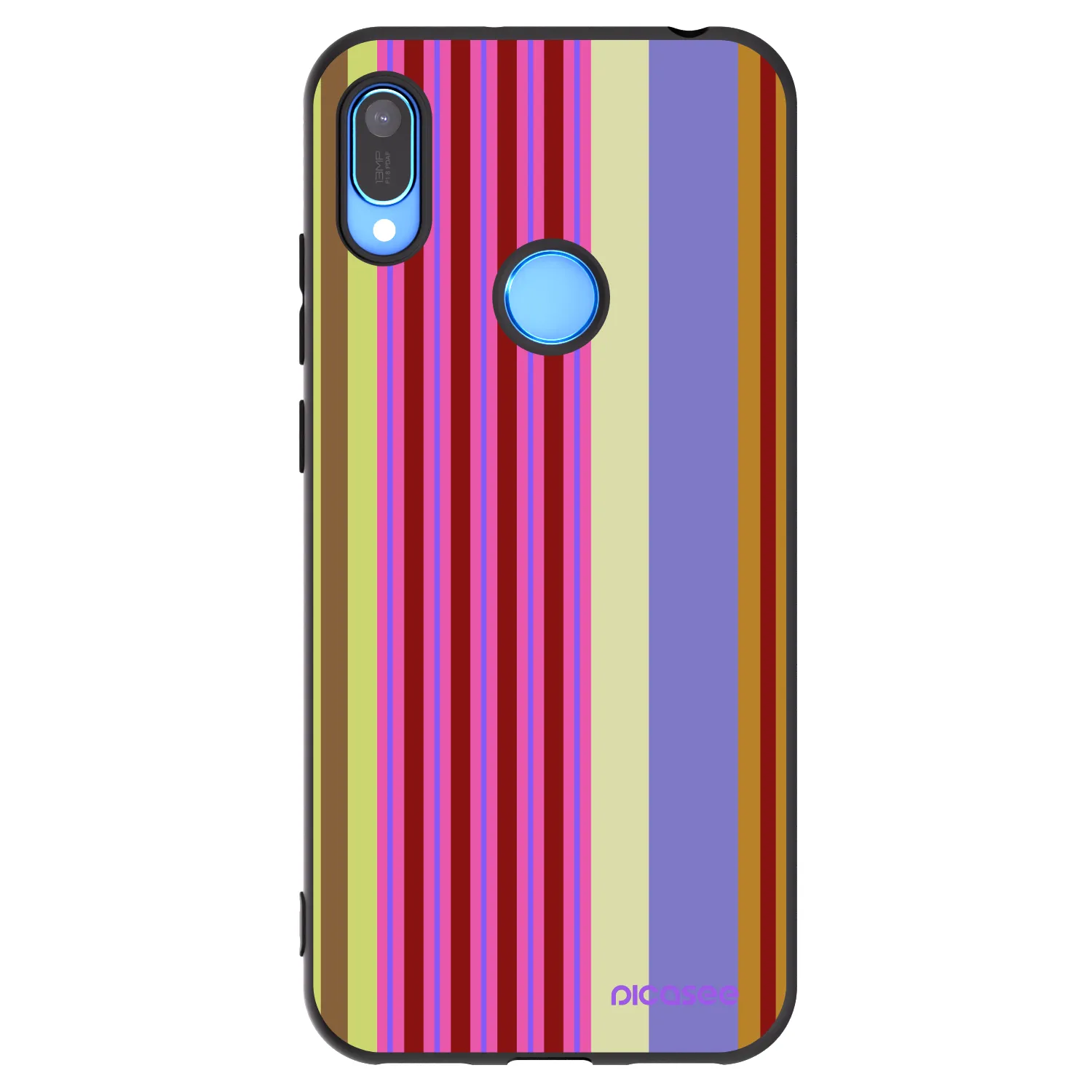 Picasee silikonowe czarne etui na Huawei Y6 2019 - Late checkout